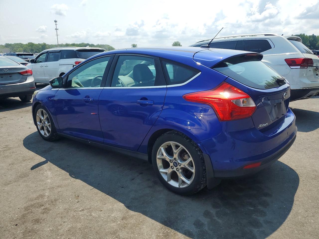 2013 Ford Focus Titanium Blue vin: 1FADP3N23DL180481