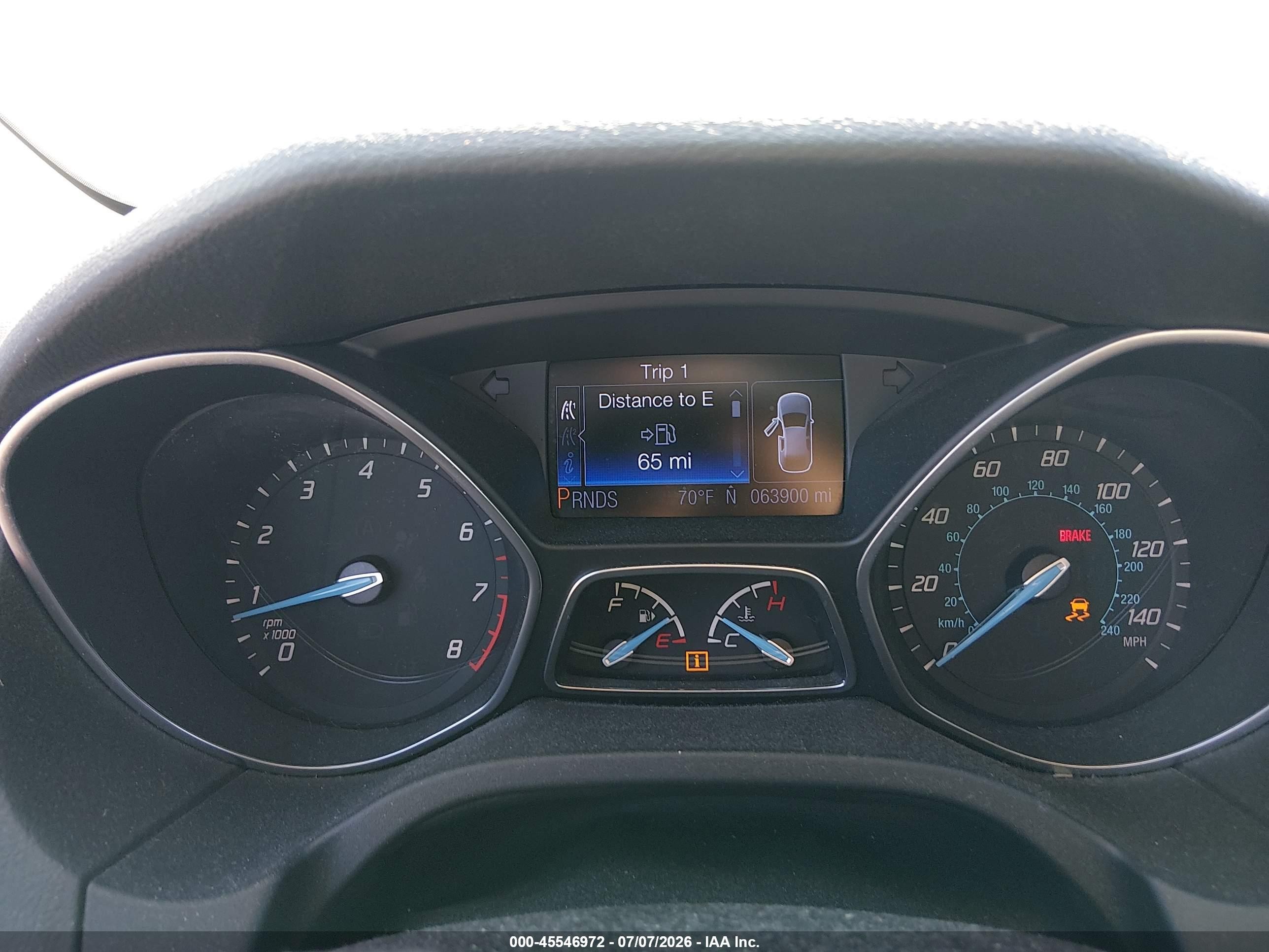 2013 Ford Focus Titanium Серебряный vin: 1FADP3N23DL226956