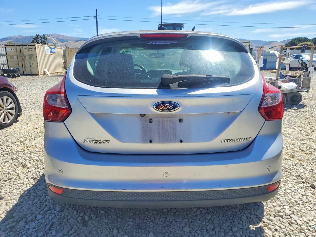 2013 Ford Focus Titanium Silver vin: 1FADP3N23DL254692