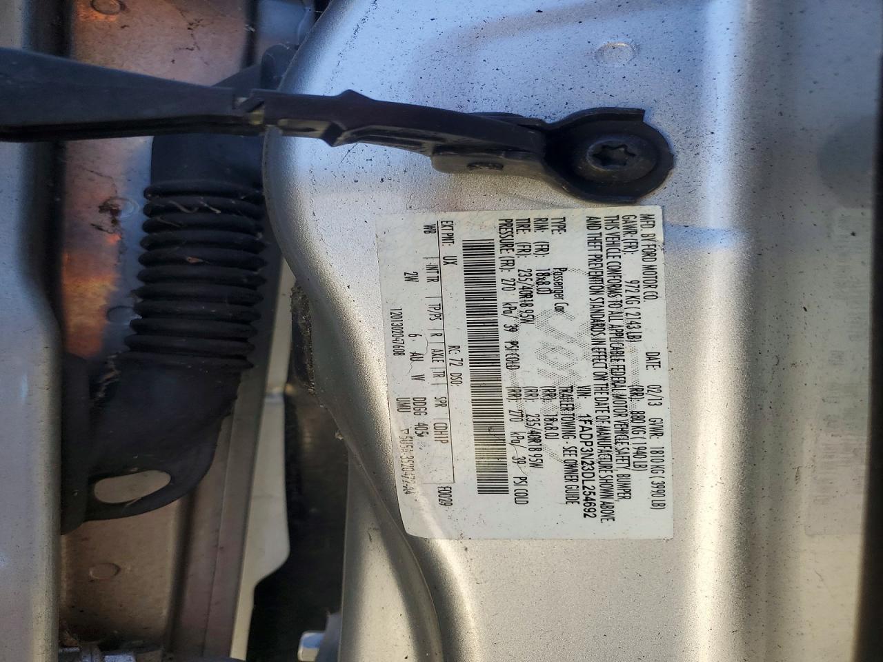 2013 Ford Focus Titanium Silver vin: 1FADP3N23DL254692