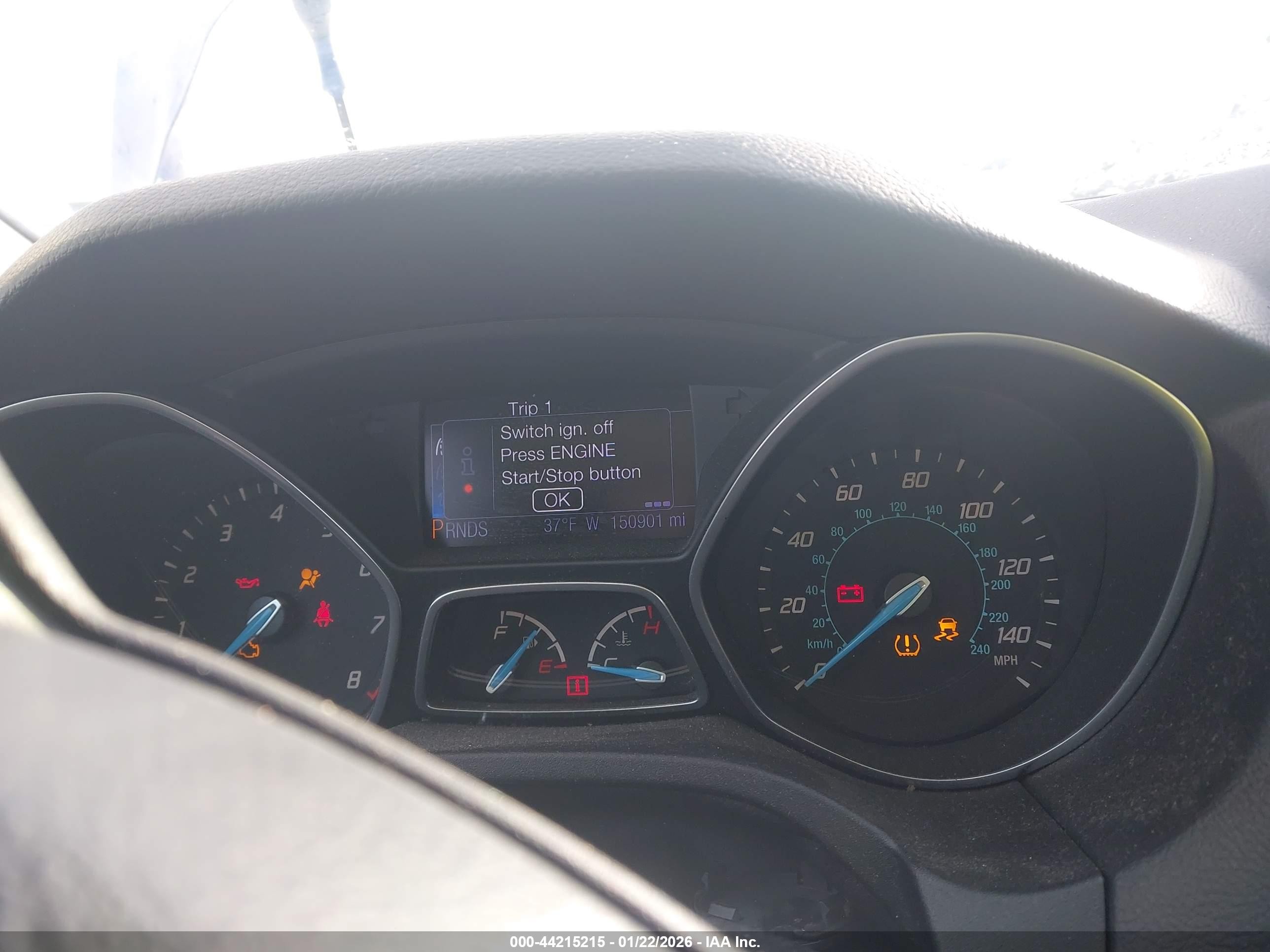 2013 Ford Focus Titanium Blue vin: 1FADP3N24DL113842