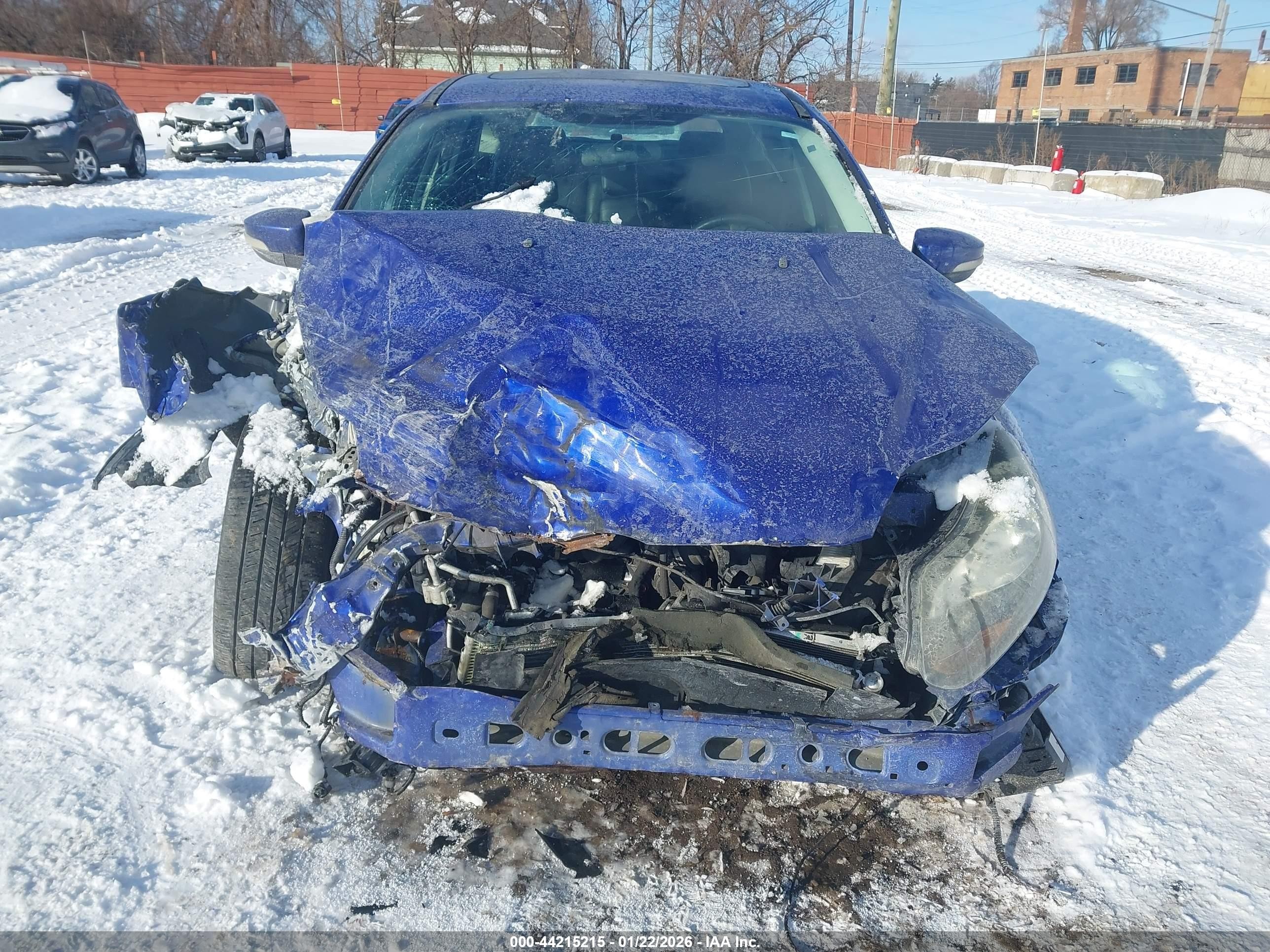 2013 Ford Focus Titanium Blue vin: 1FADP3N24DL113842