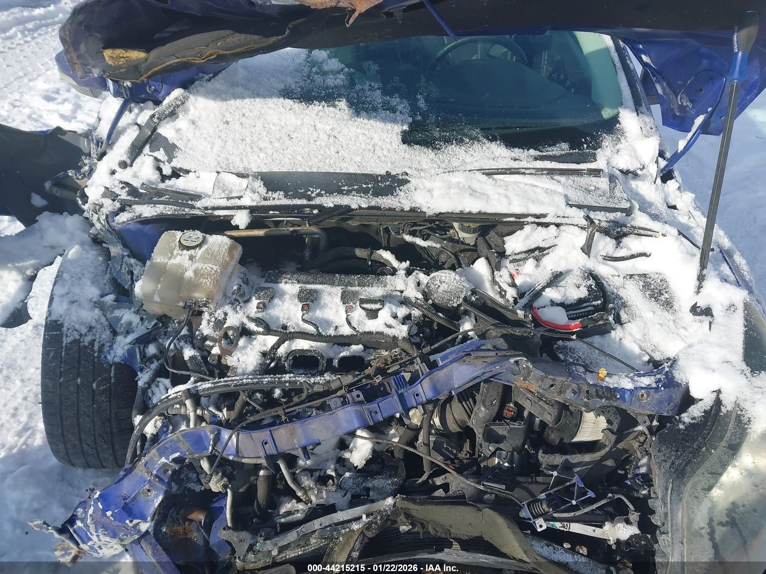 2013 Ford Focus Titanium Blue vin: 1FADP3N24DL113842