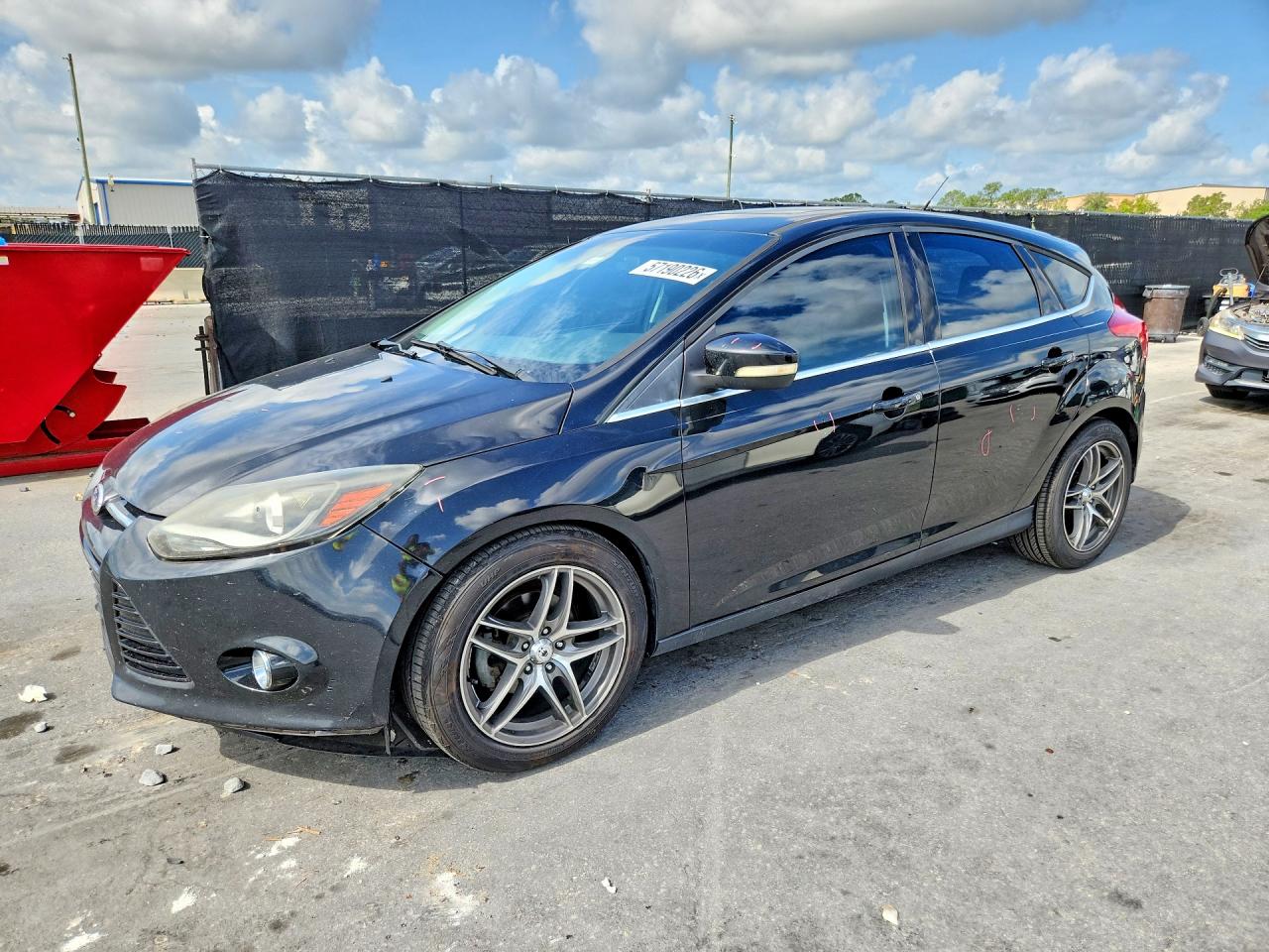 2013 Ford Focus Titanium Black vin: 1FADP3N24DL169814