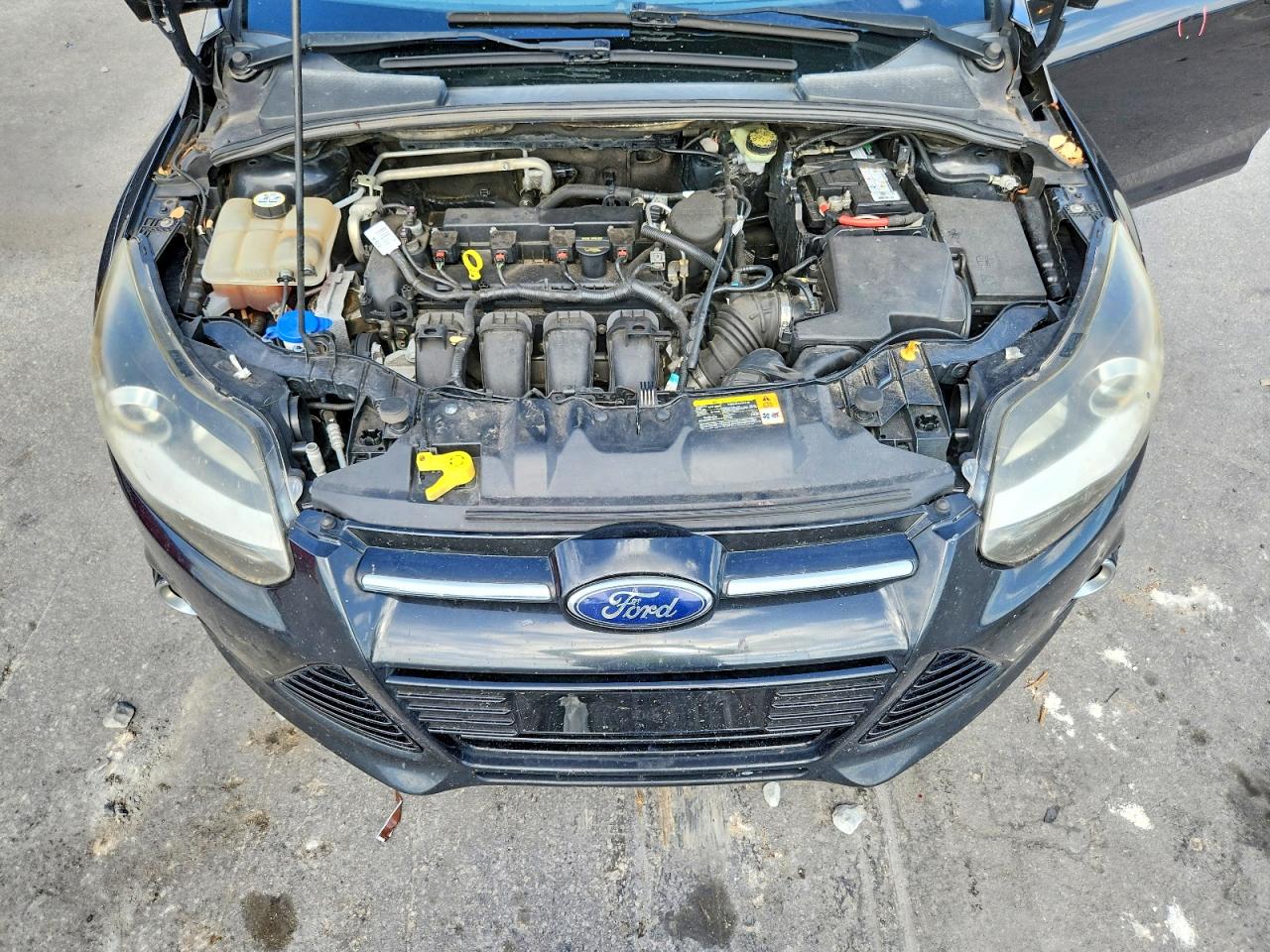 2013 Ford Focus Titanium Black vin: 1FADP3N24DL169814
