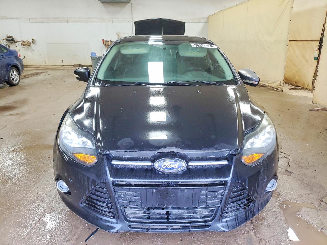 2013 Ford Focus Titanium Черный vin: 1FADP3N24DL304015