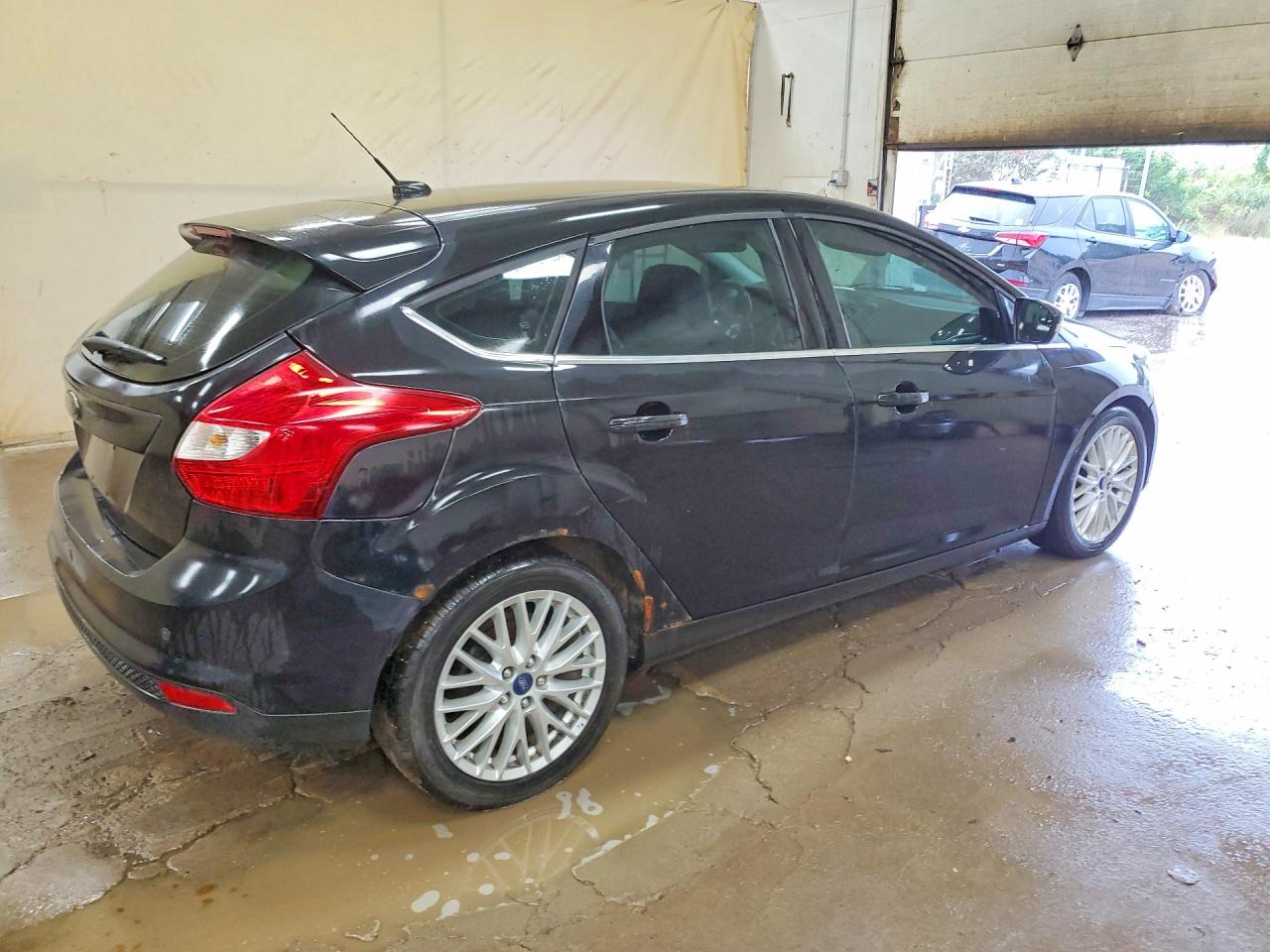 2013 Ford Focus Titanium Черный vin: 1FADP3N24DL304015