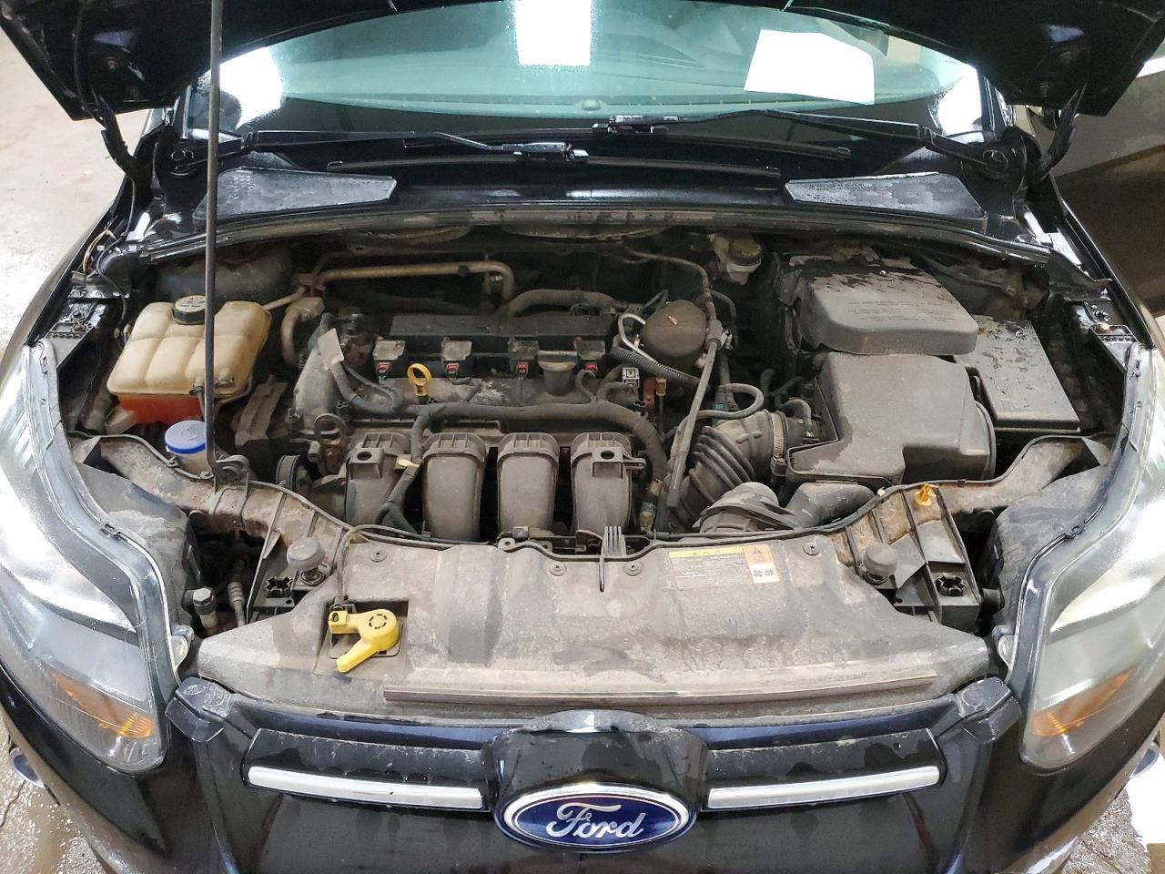 2013 Ford Focus Titanium Черный vin: 1FADP3N24DL304015