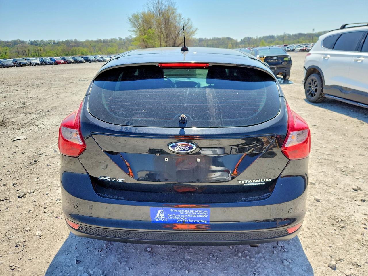 2014 Ford Focus Titanium Black vin: 1FADP3N24EL362756