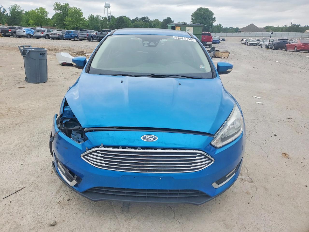 2015 Ford Focus Titanium Blue vin: 1FADP3N24FL293391