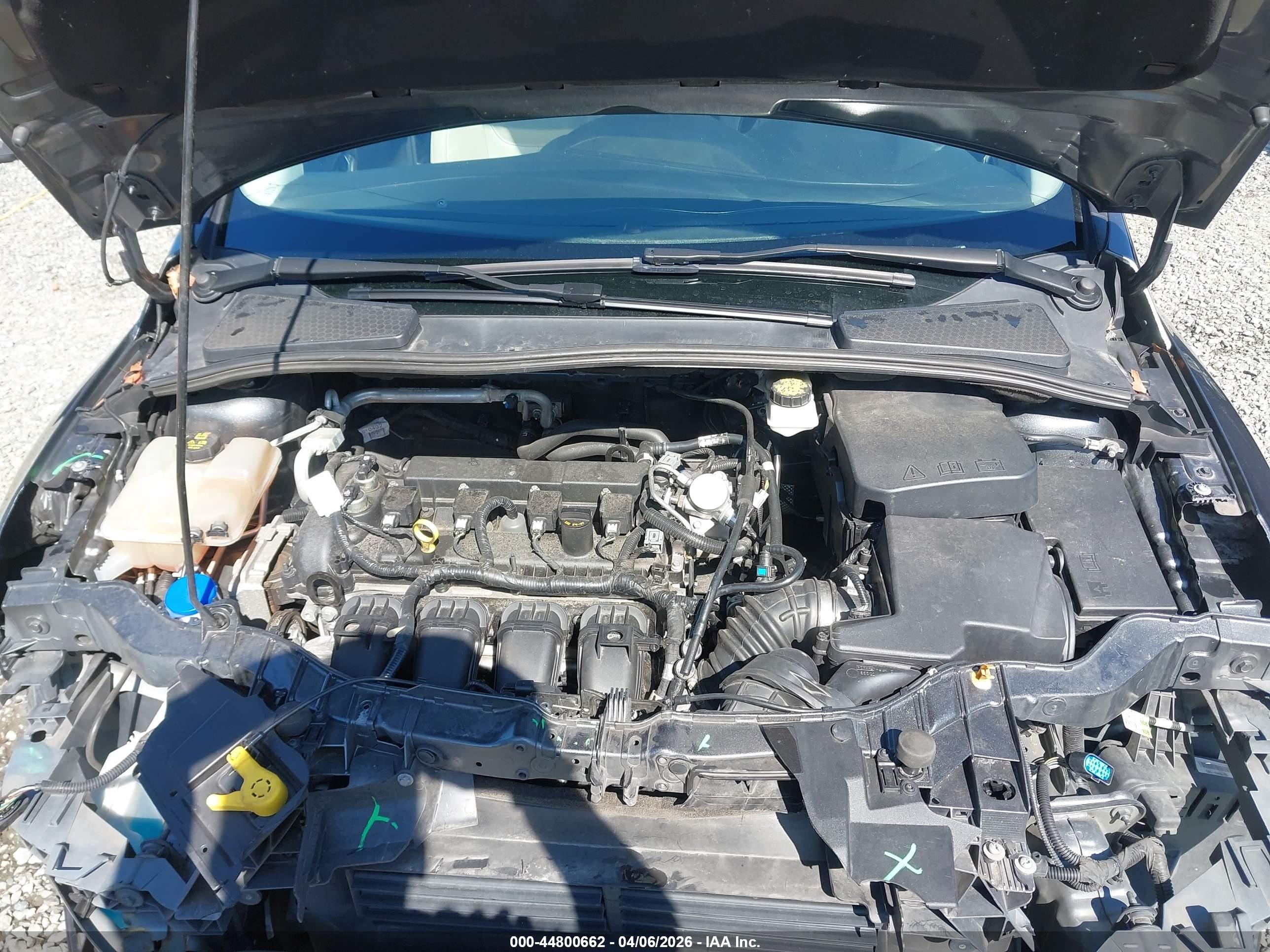2017 Ford Focus Titanium Gray vin: 1FADP3N24HL279171