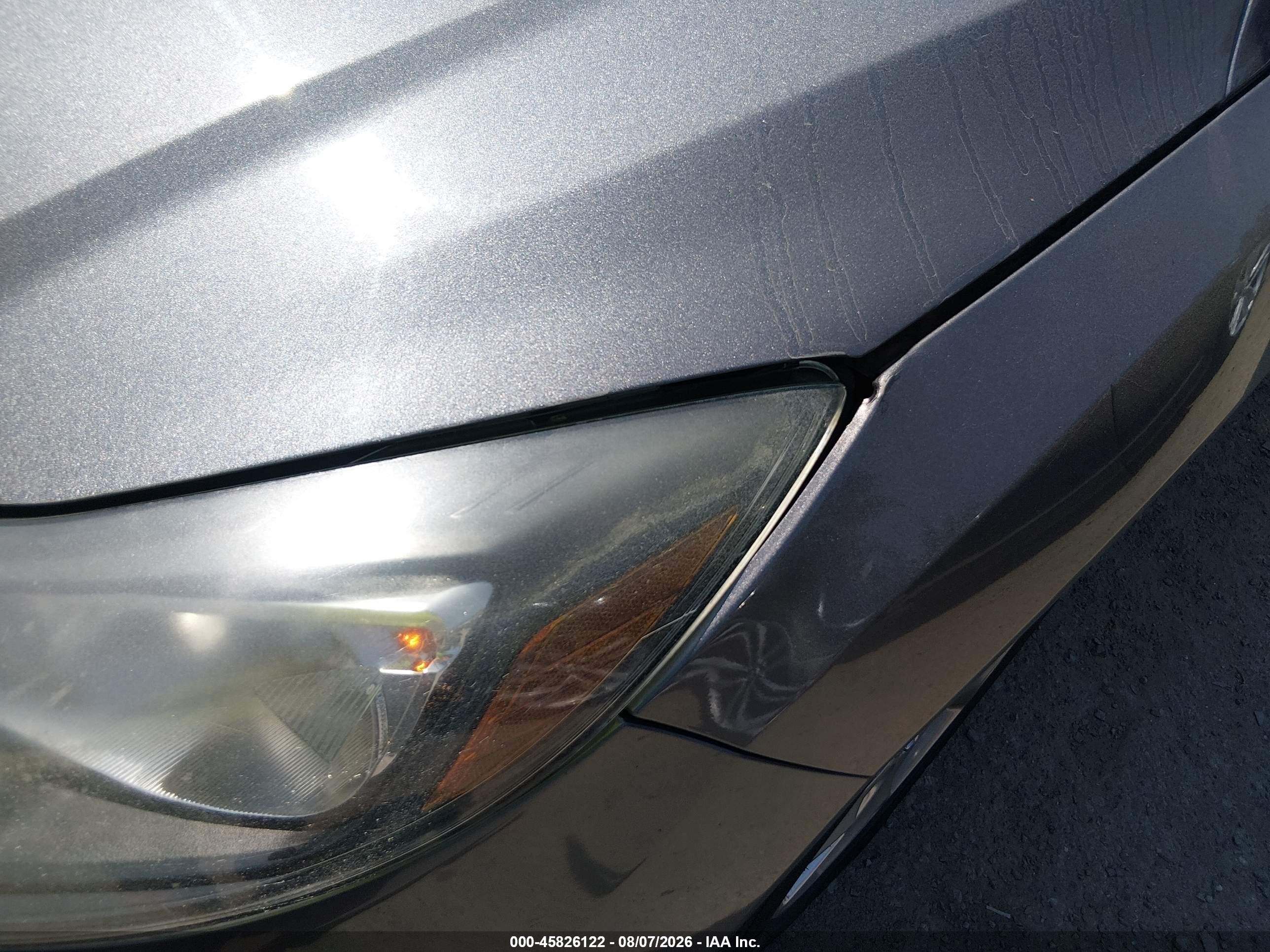 2013 Ford Focus Titanium Серый vin: 1FADP3N25DL112490