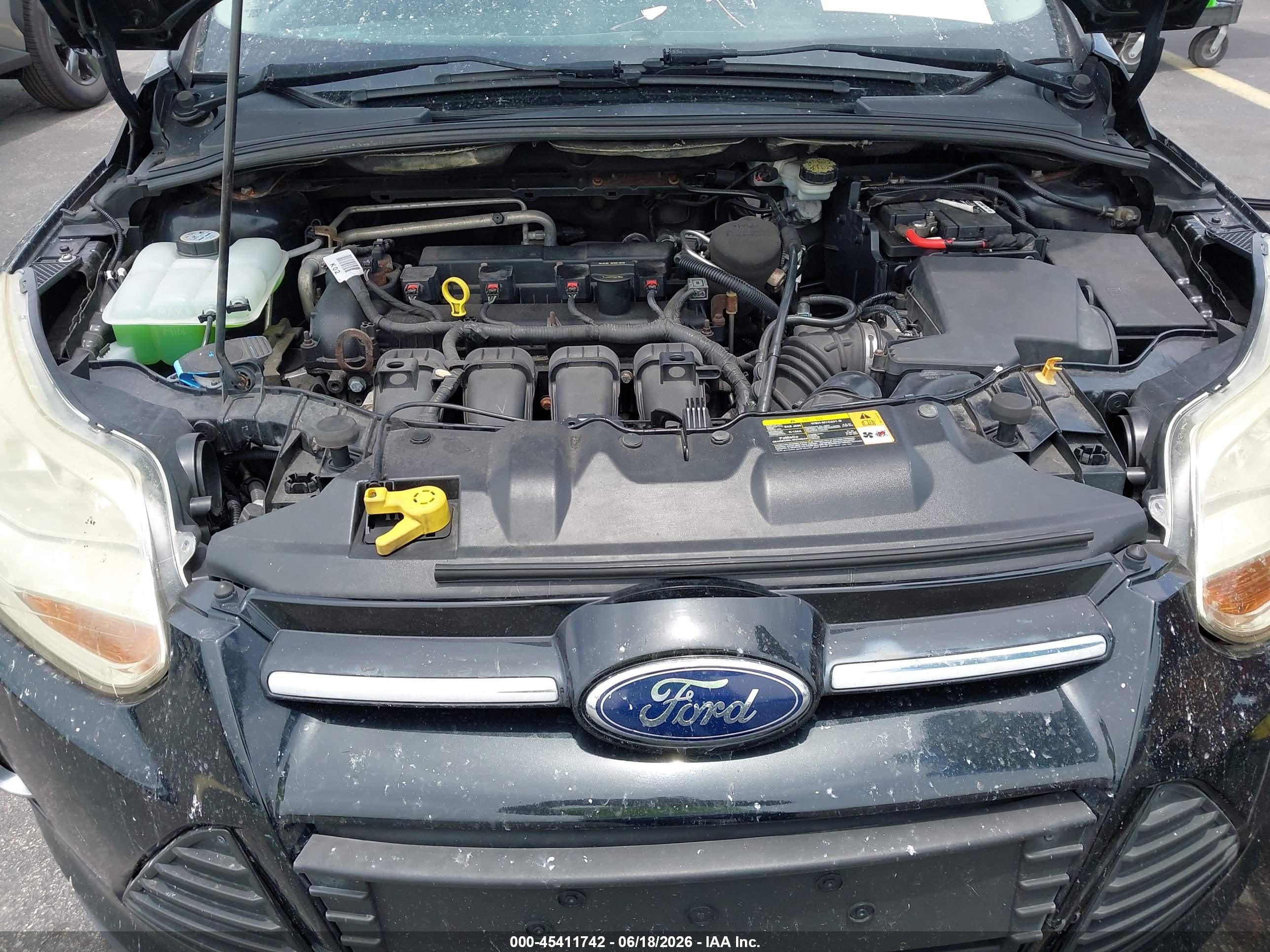 2013 Ford Focus Titanium Black vin: 1FADP3N25DL168963