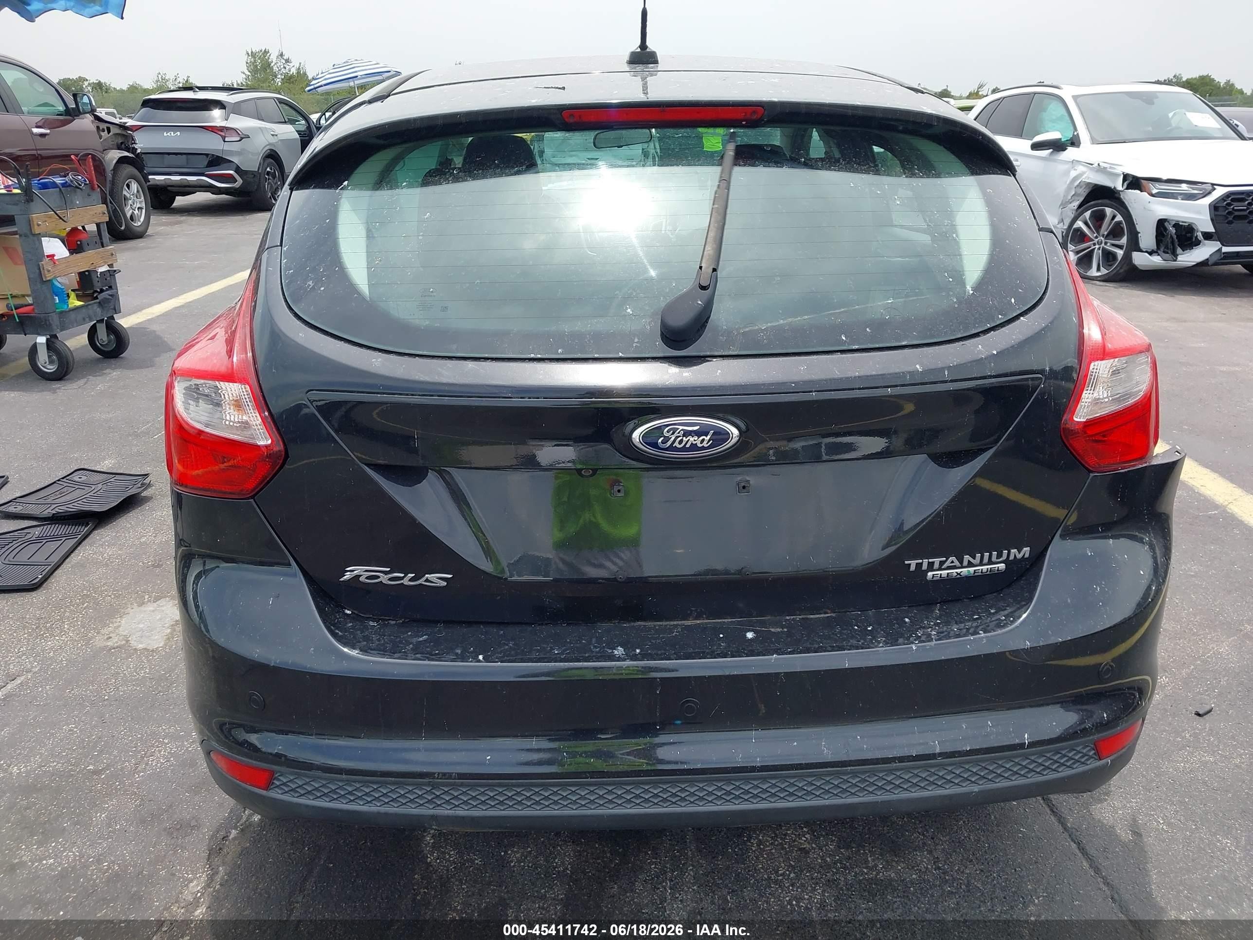 2013 Ford Focus Titanium Black vin: 1FADP3N25DL168963