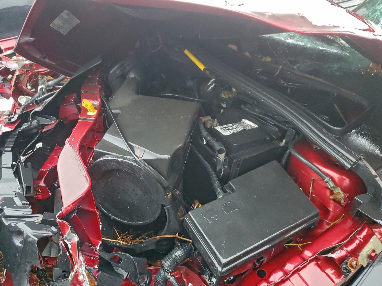 2013 Ford Focus Titanium Red vin: 1FADP3N25DL175783