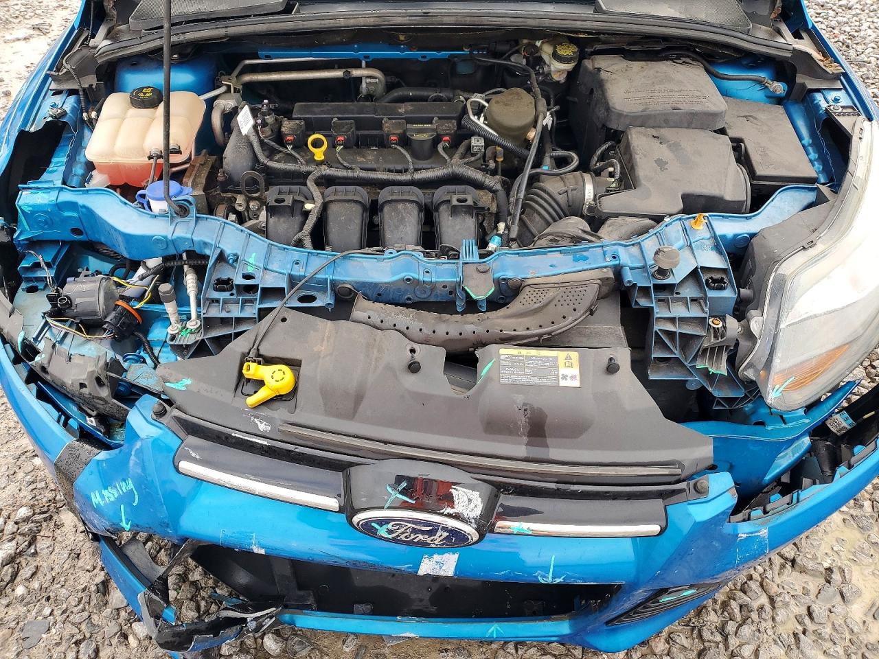 2014 Ford Focus Titanium Blue vin: 1FADP3N25EL194321