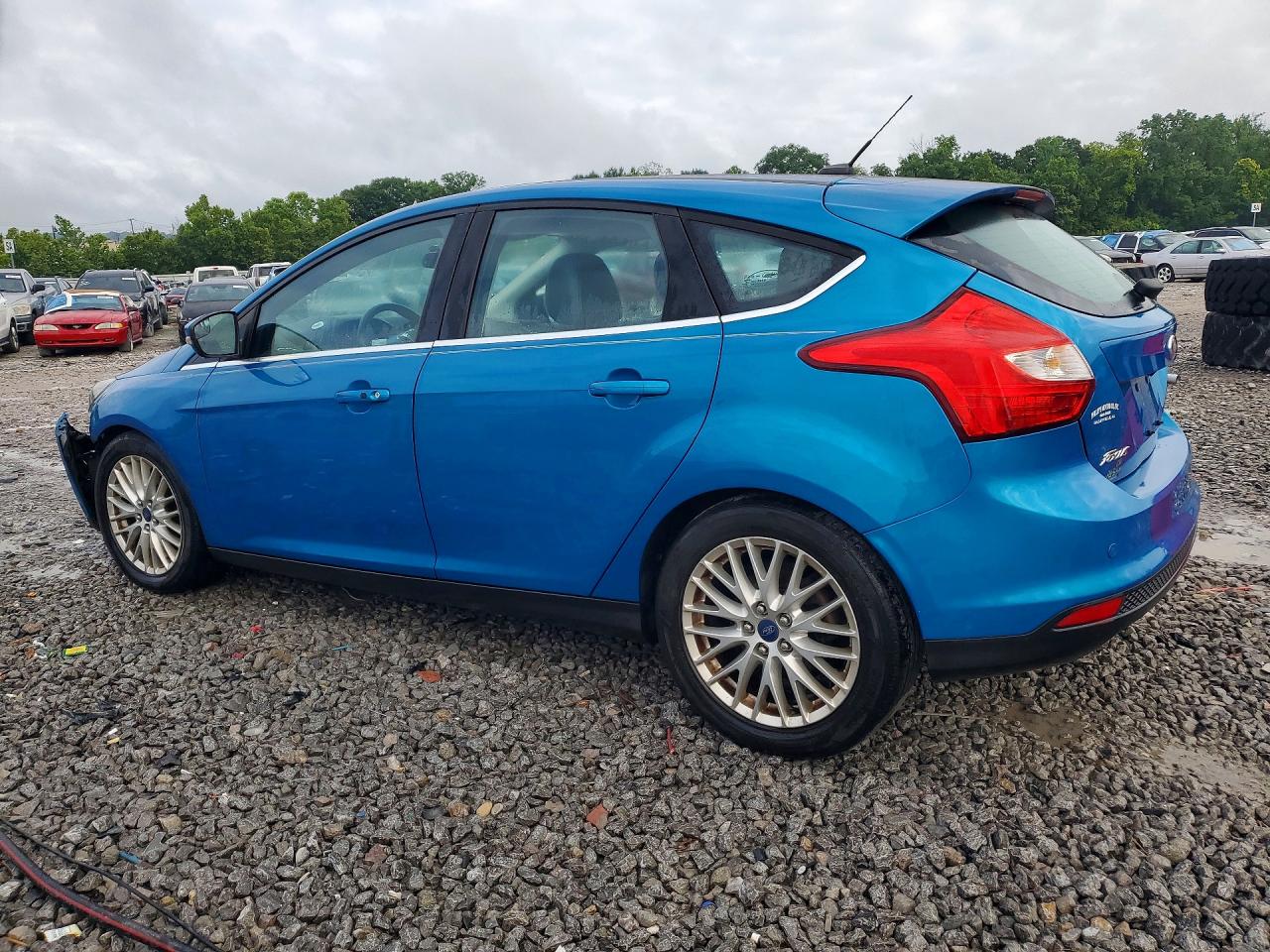 2014 Ford Focus Titanium Blue vin: 1FADP3N25EL194321