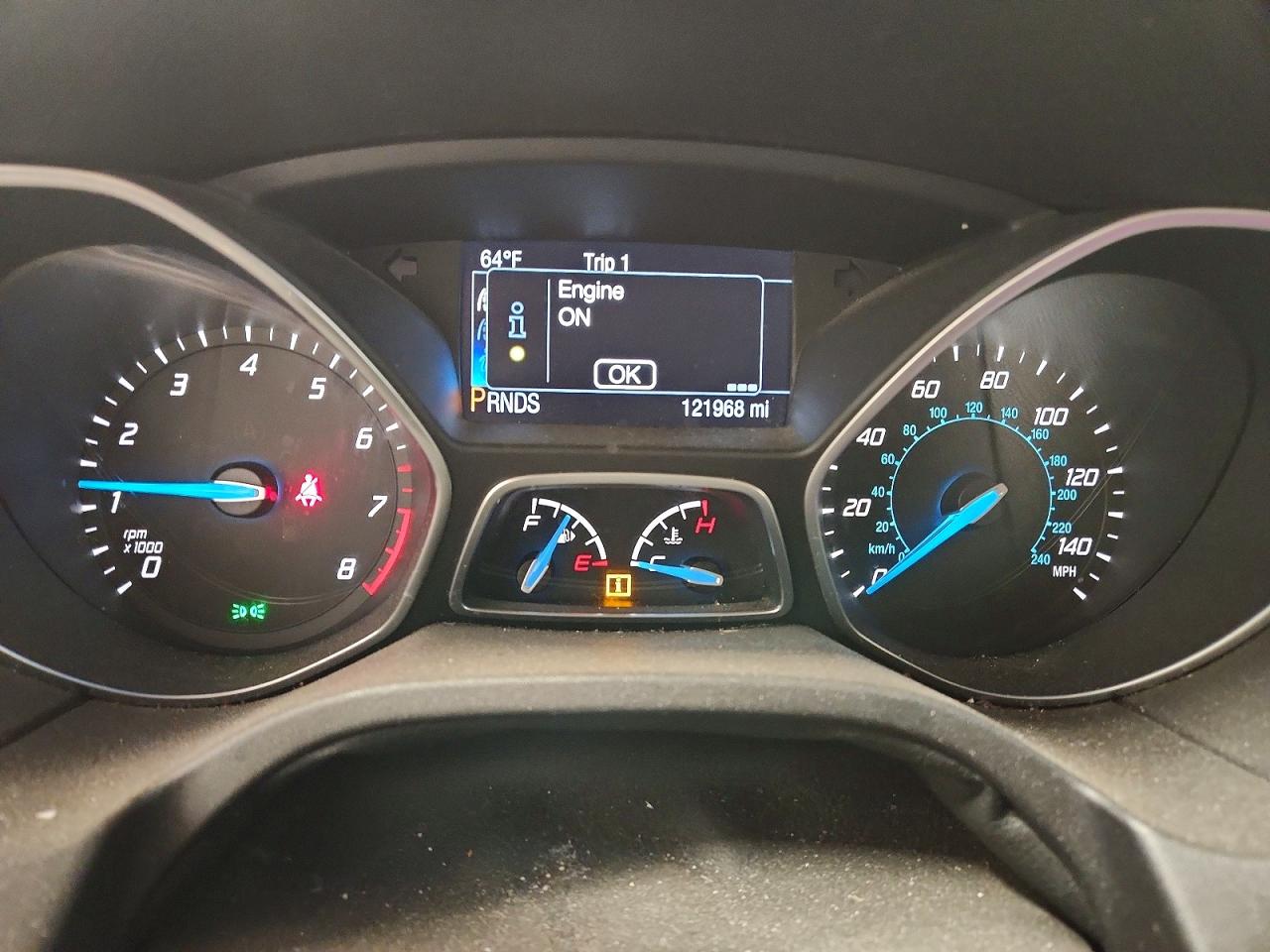 2014 Ford Focus Titanium White vin: 1FADP3N25EL237314