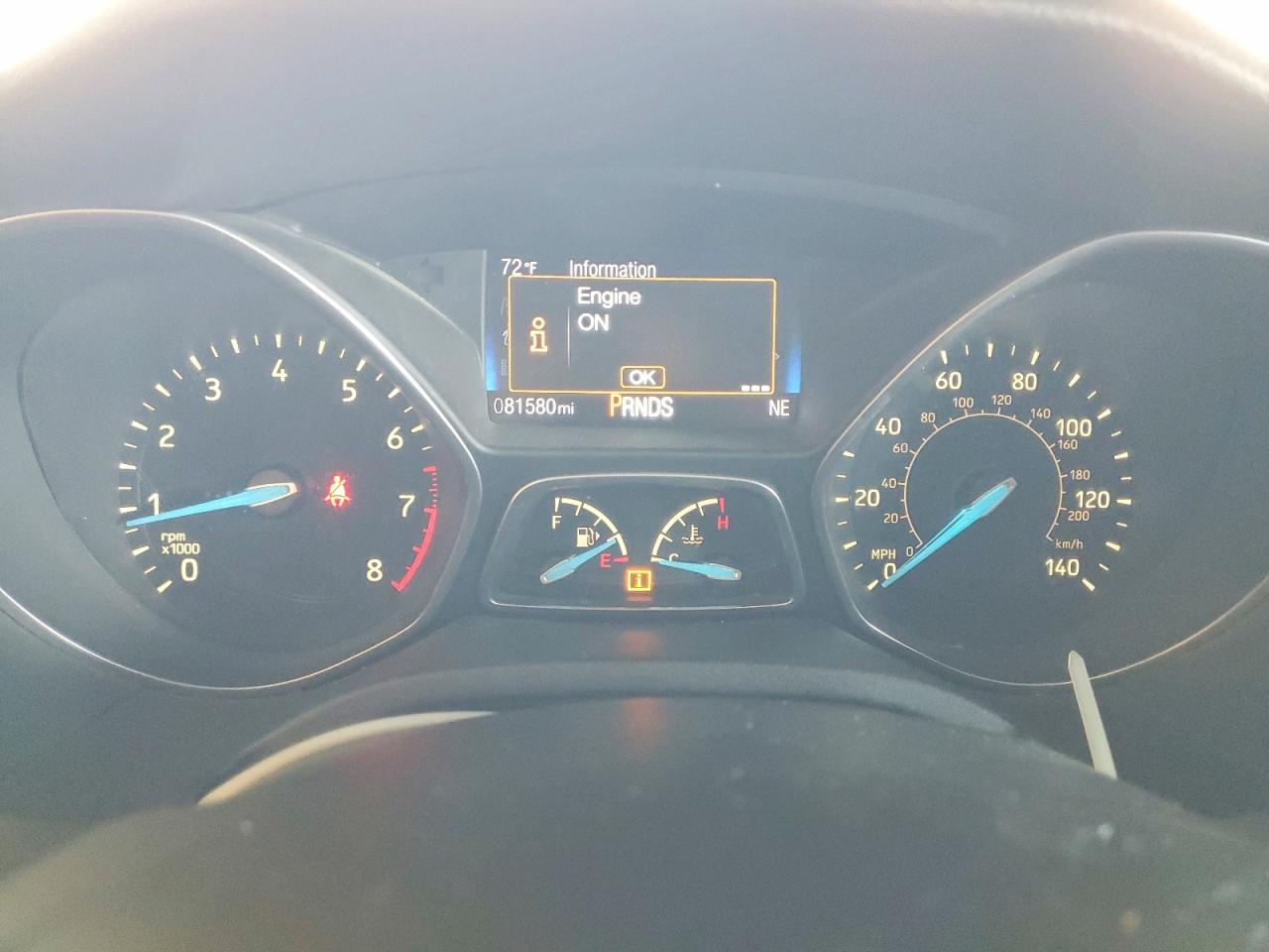 2015 Ford Focus Titanium Gray vin: 1FADP3N25FL269682
