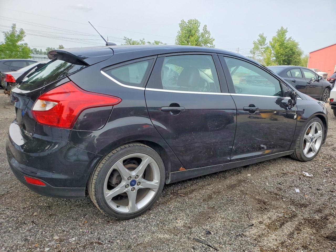 2013 Ford Focus Titanium Black vin: 1FADP3N26DL101661