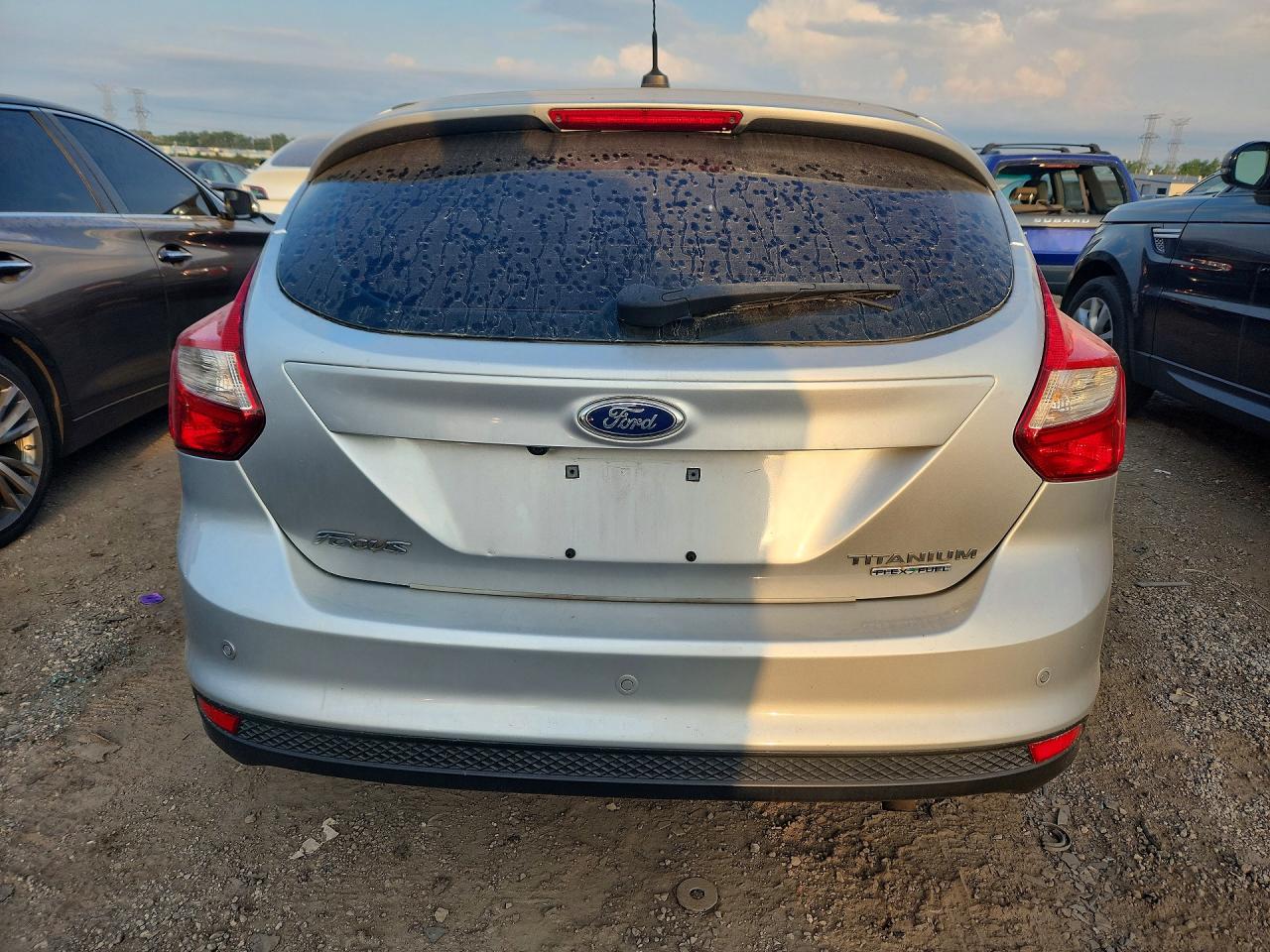 2013 Ford Focus Titanium Silver vin: 1FADP3N26DL157731