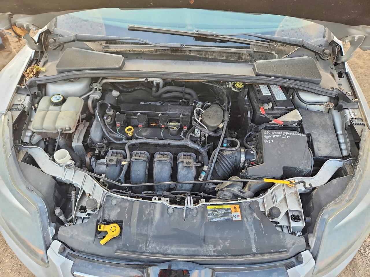 2013 Ford Focus Titanium Silver vin: 1FADP3N26DL157731