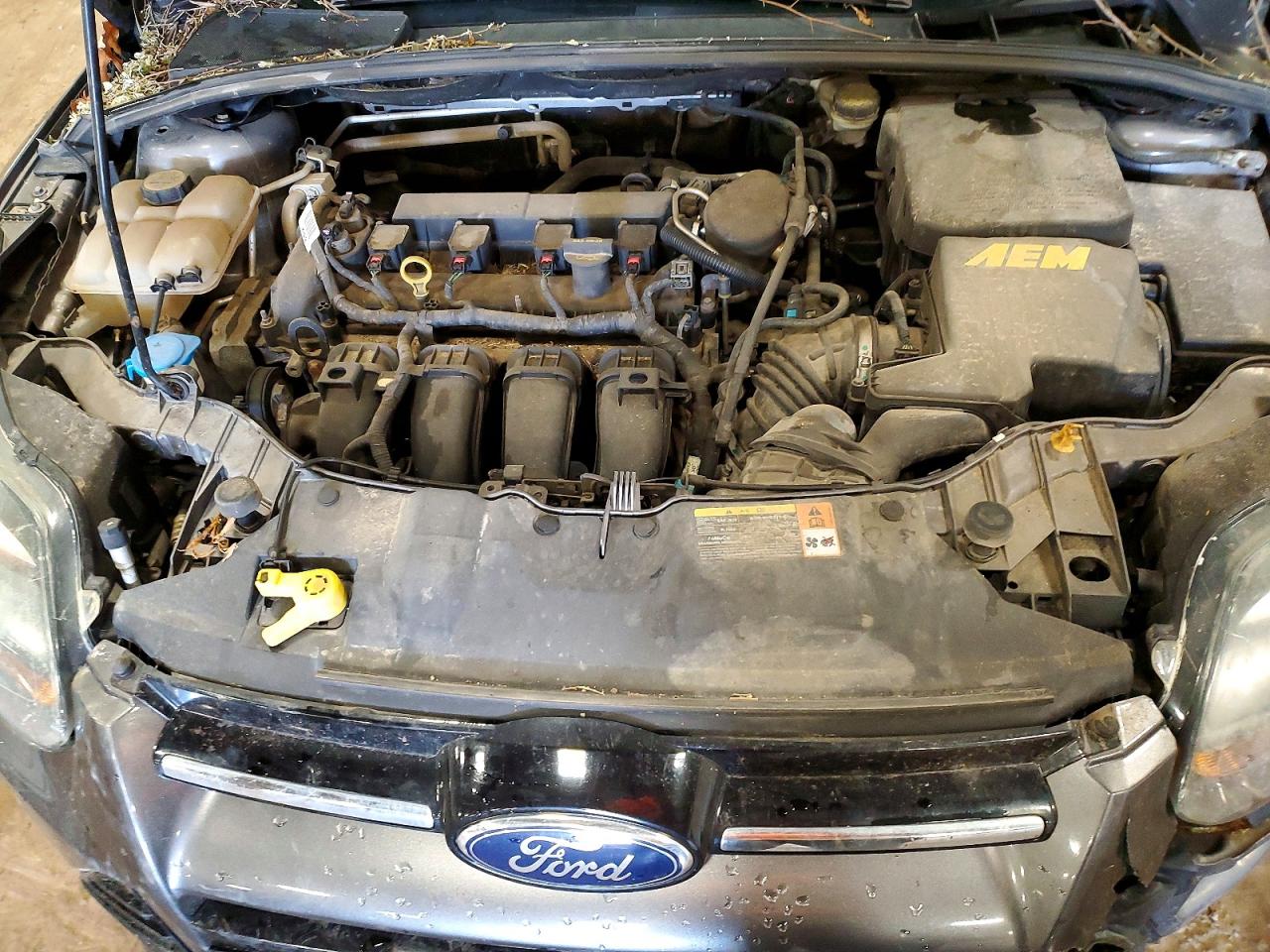 2013 Ford Focus Titanium Gray vin: 1FADP3N26DL233500