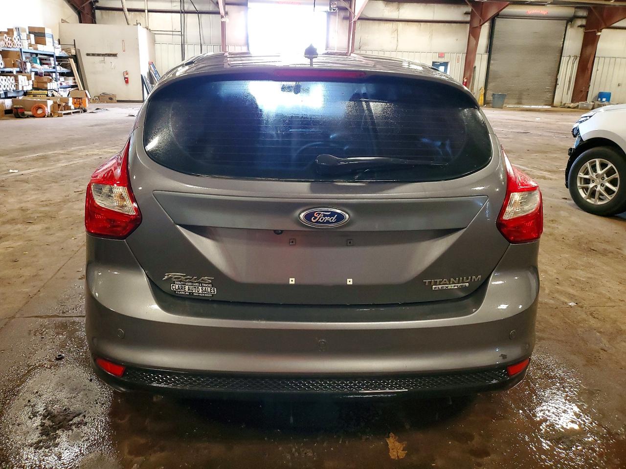 2013 Ford Focus Titanium Gray vin: 1FADP3N26DL233500