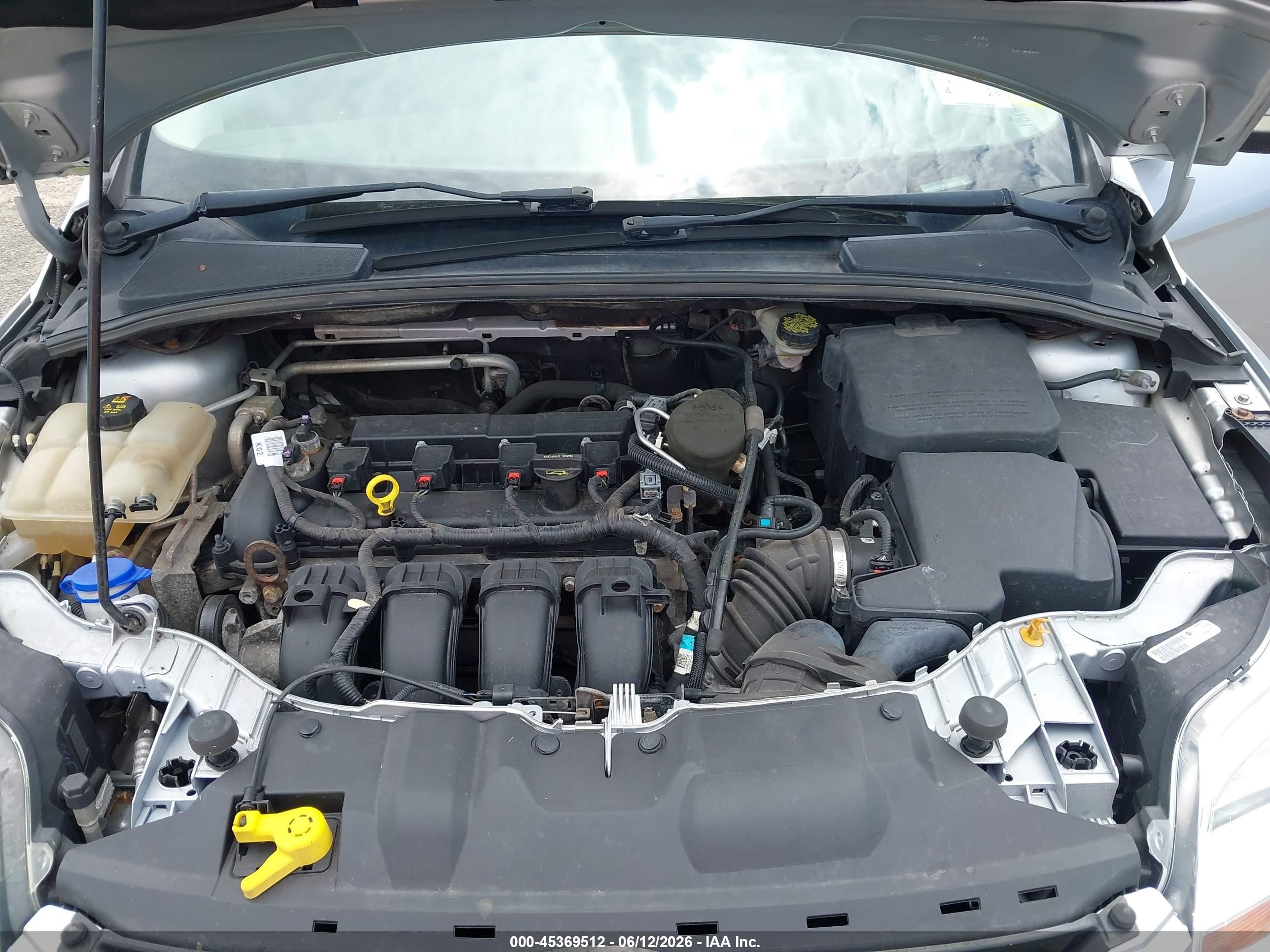 2014 Ford Focus Titanium Silver vin: 1FADP3N26EL205777