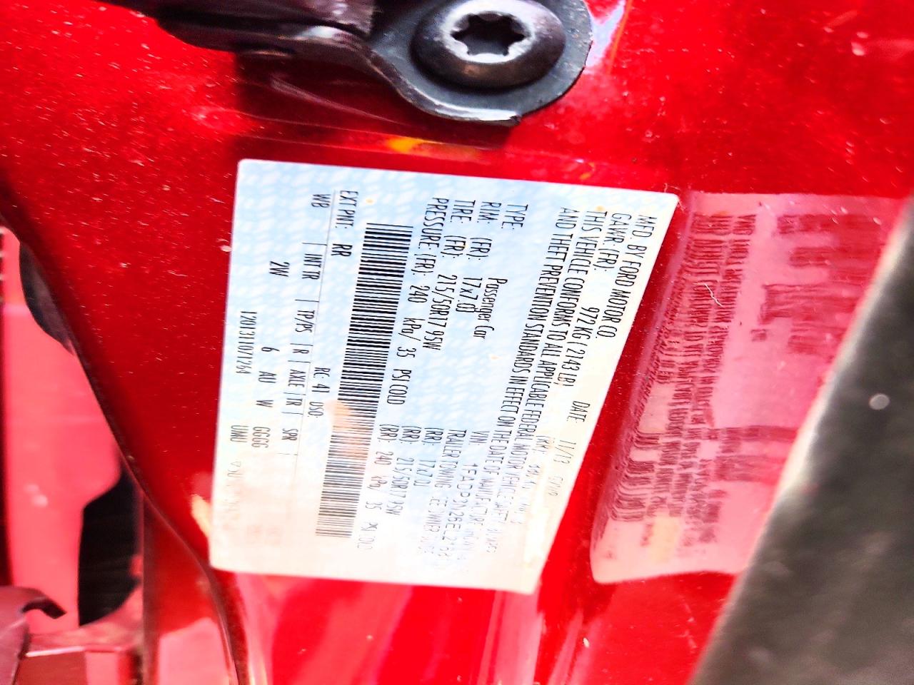 2014 Ford Focus Titanium Red vin: 1FADP3N26EL216813