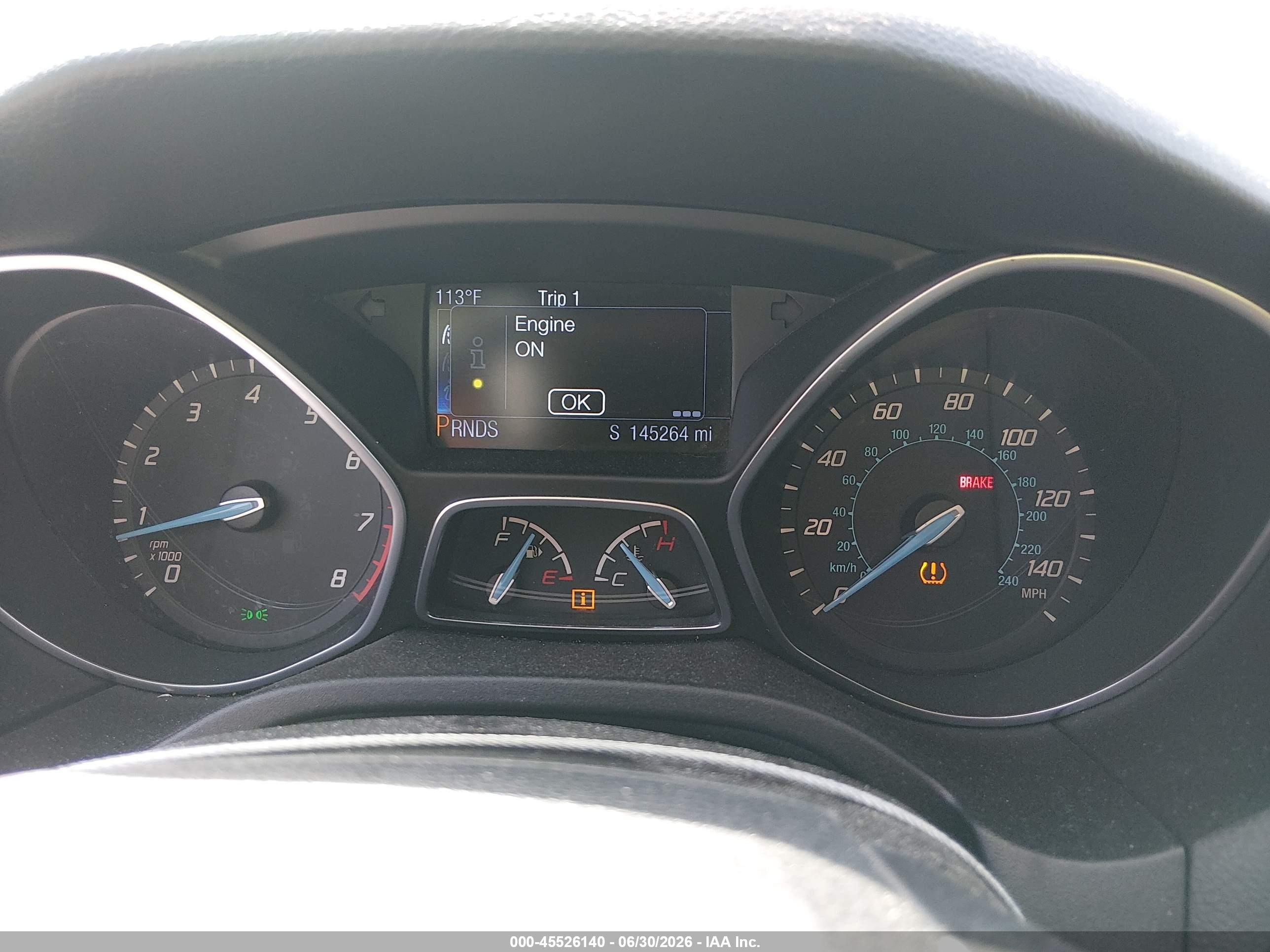 2014 Ford Focus Titanium Черный vin: 1FADP3N26EL293620