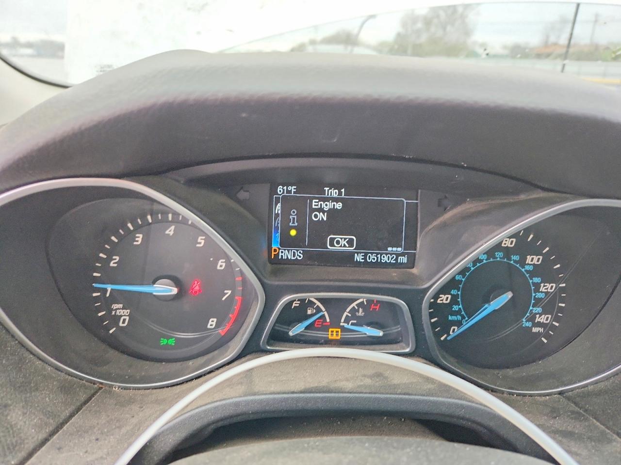 2014 Ford Focus Titanium White vin: 1FADP3N26EL299563
