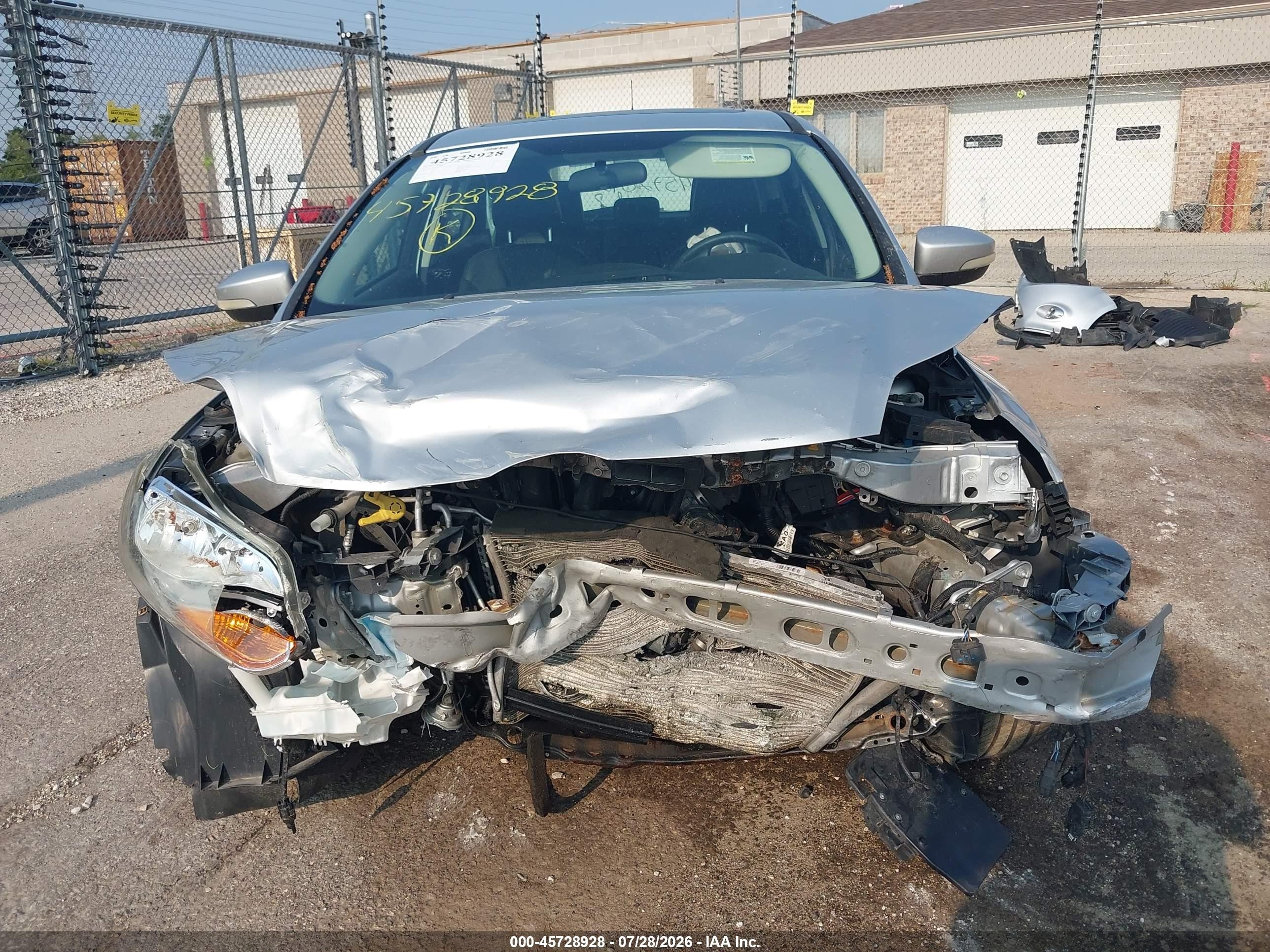 2014 Ford Focus Titanium Silver vin: 1FADP3N26EL422939