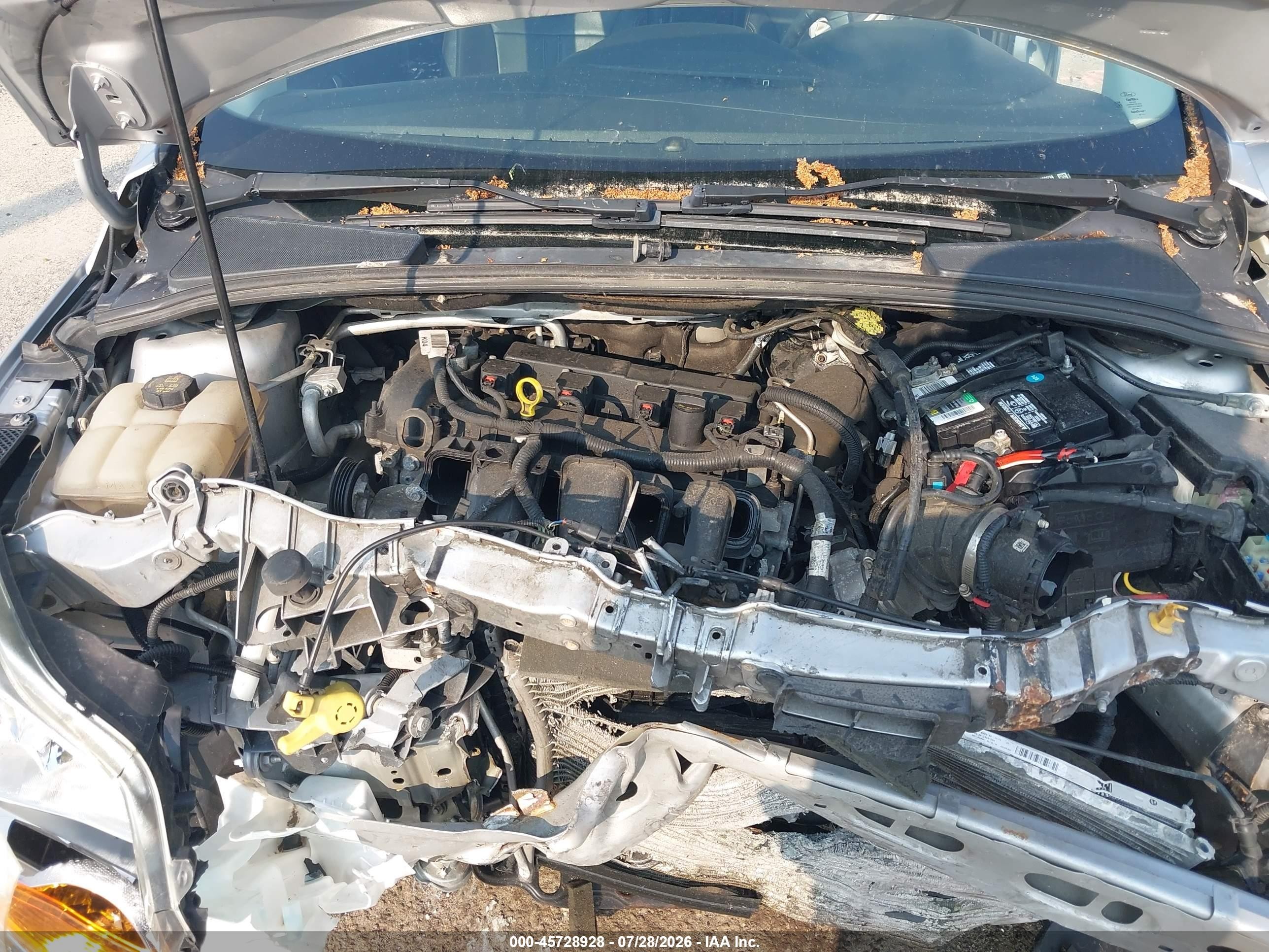 2014 Ford Focus Titanium Silver vin: 1FADP3N26EL422939