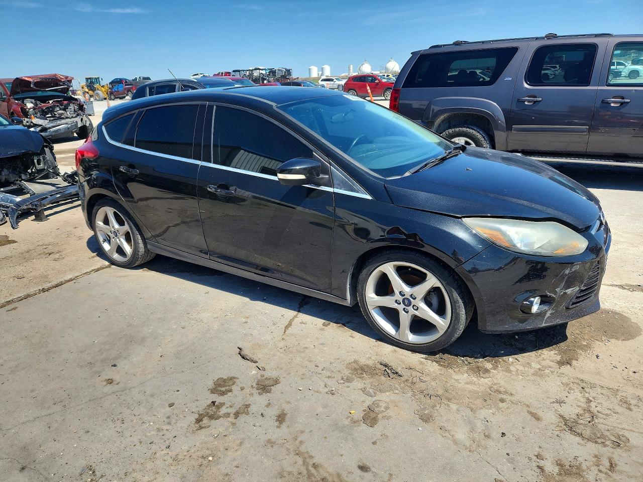 2013 Ford Focus Titanium Black vin: 1FADP3N27DL317597