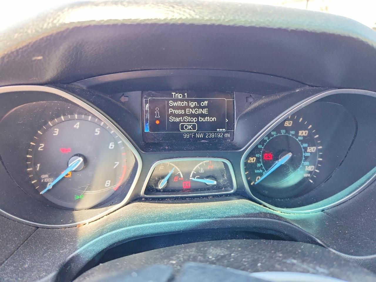 2013 Ford Focus Titanium Blue vin: 1FADP3N27DL363009