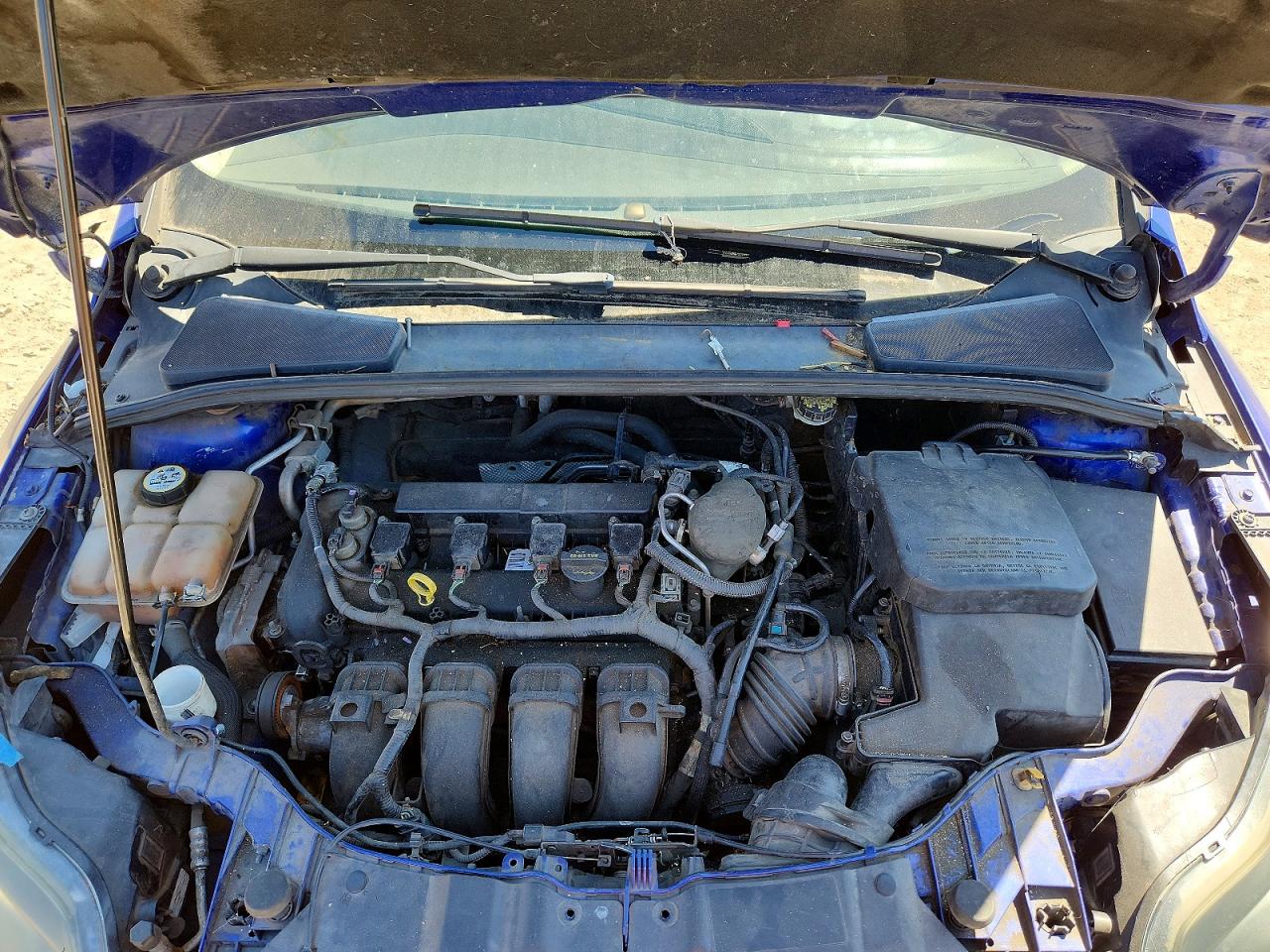 2013 Ford Focus Titanium Blue vin: 1FADP3N27DL363009
