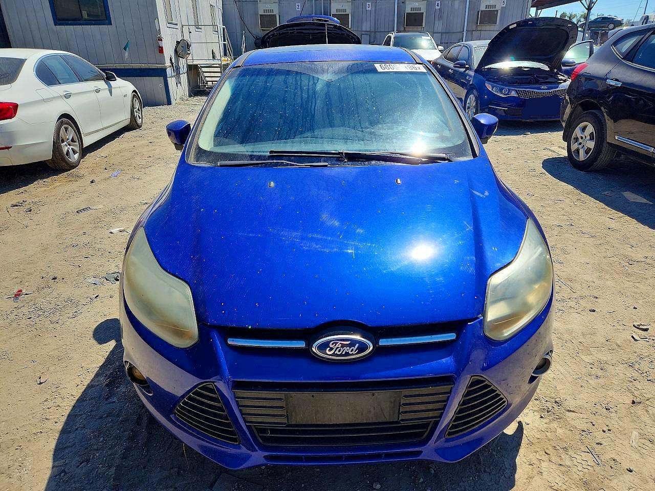 2013 Ford Focus Titanium Blue vin: 1FADP3N27DL363009