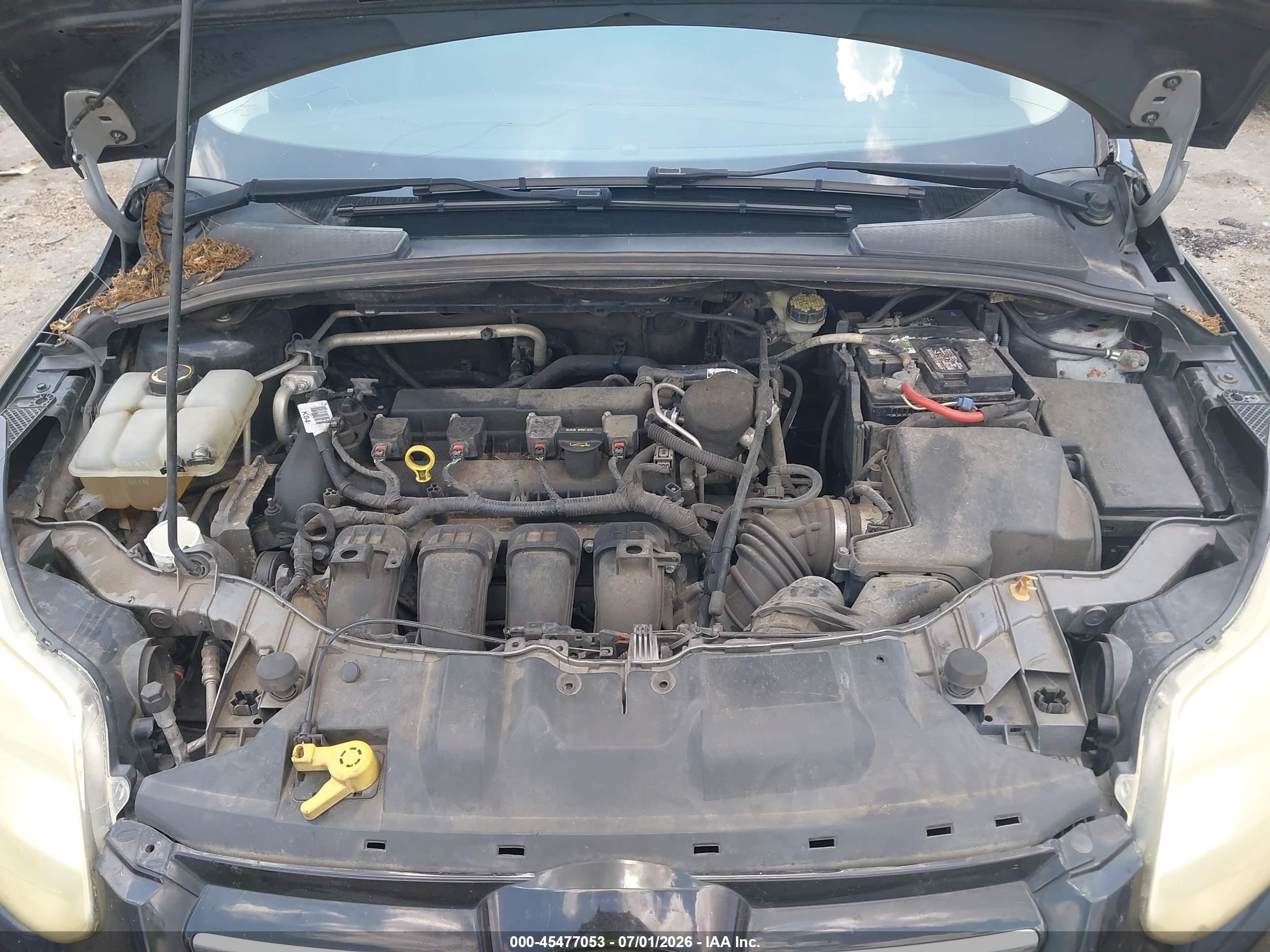 2014 Ford Focus Titanium Черный vin: 1FADP3N27EL396027