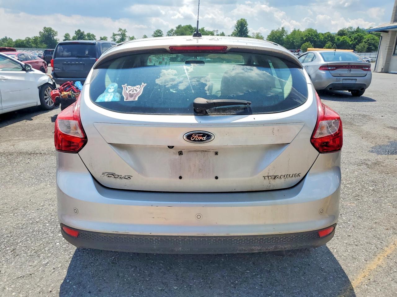 2013 Ford Focus Titanium Silver vin: 1FADP3N28DL203043