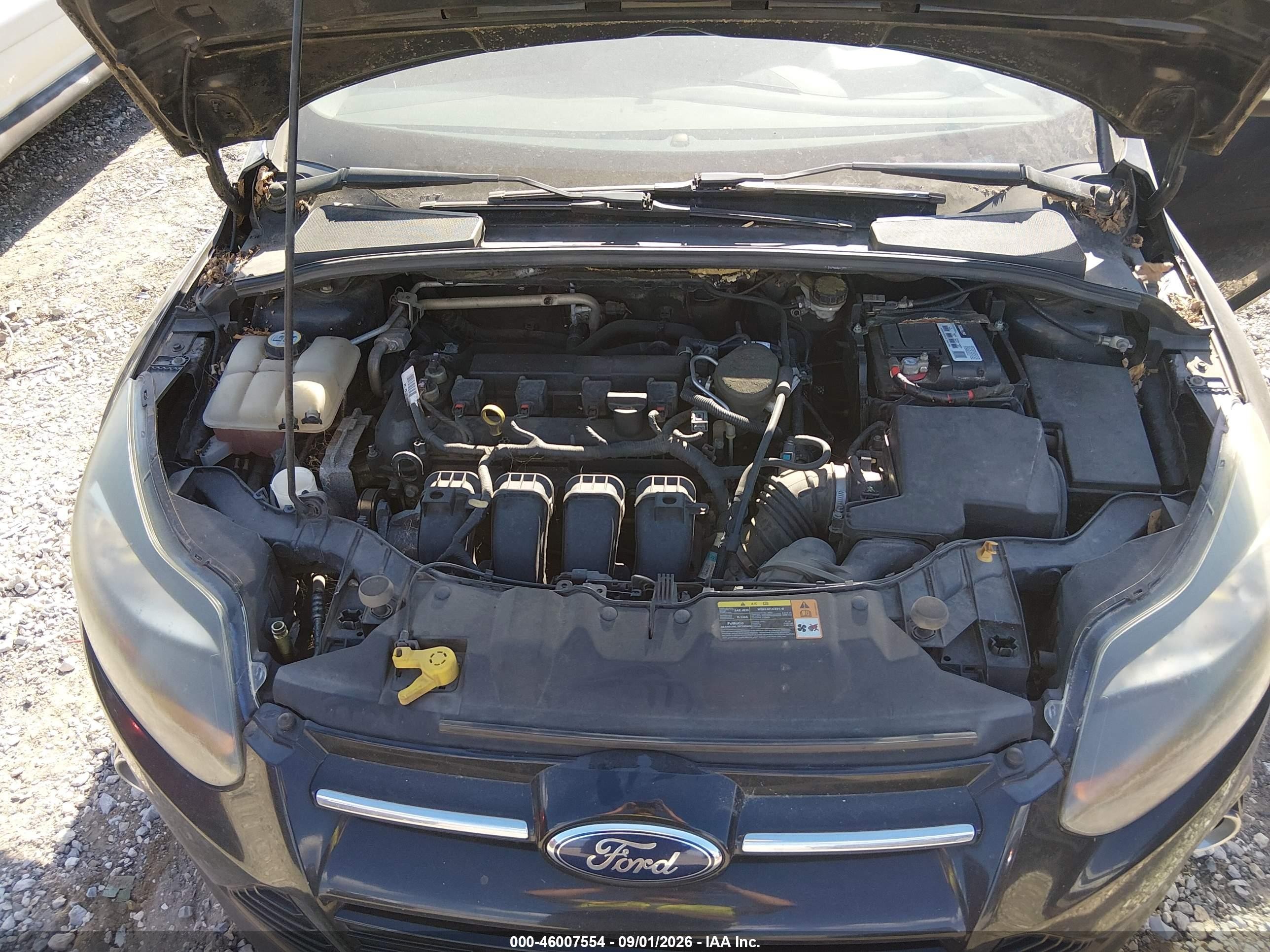 2013 Ford Focus Titanium Black vin: 1FADP3N28DL284089