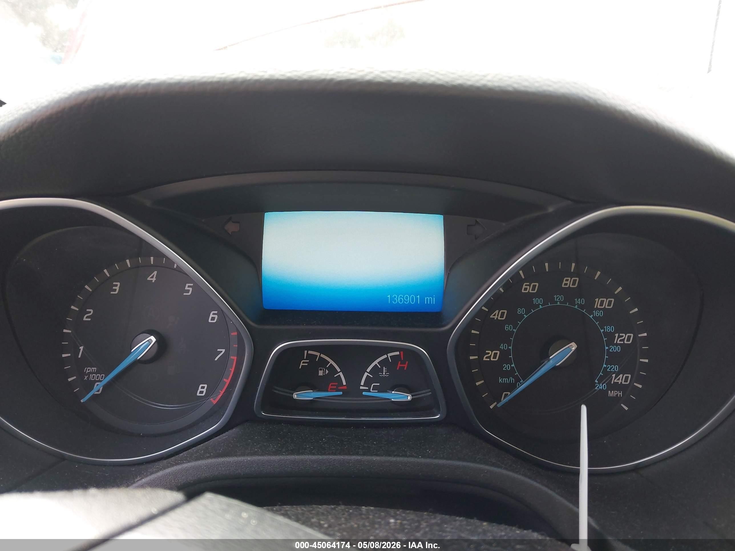 2013 Ford Focus Titanium Red vin: 1FADP3N28DL382149