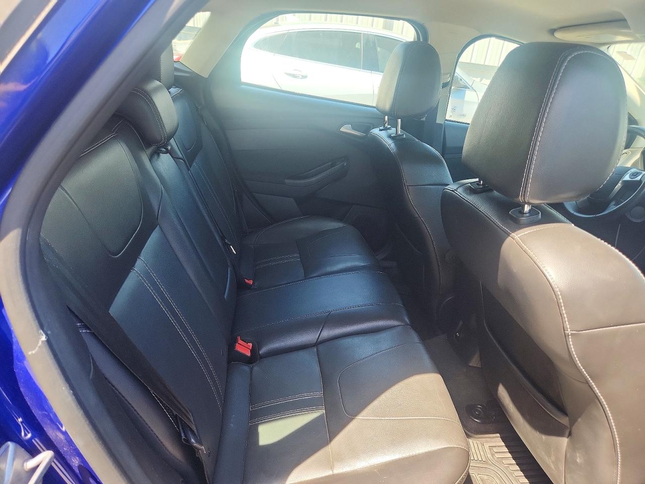 2014 Ford Focus Titanium Синий vin: 1FADP3N28EL253300