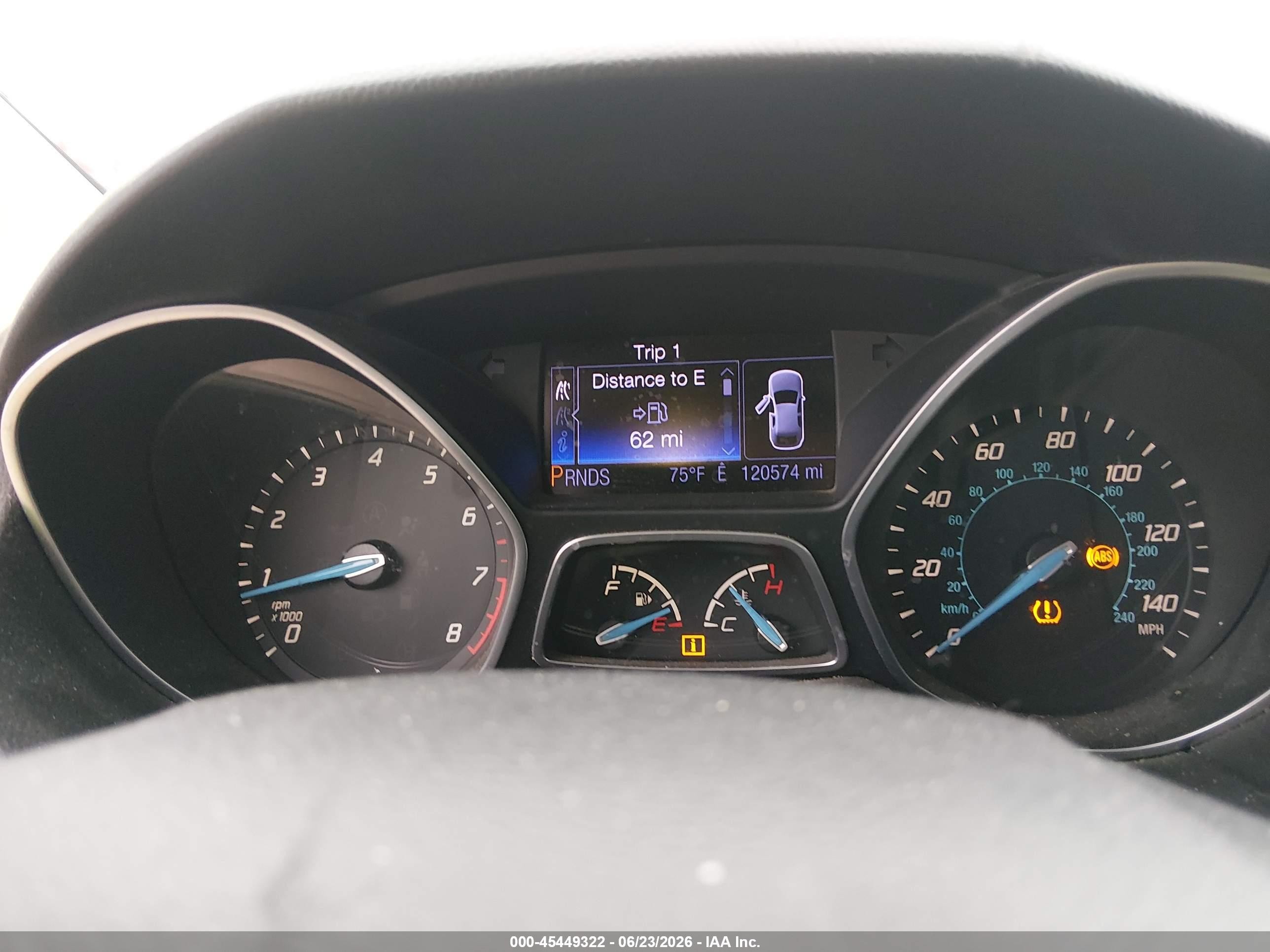 2013 Ford Focus Titanium Синий vin: 1FADP3N29DL131642