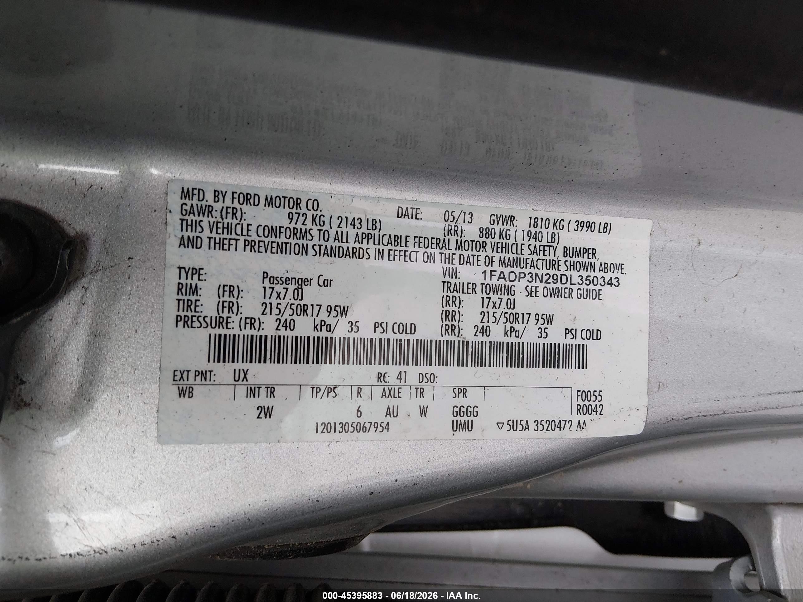 2013 Ford Focus Titanium Silver vin: 1FADP3N29DL350343
