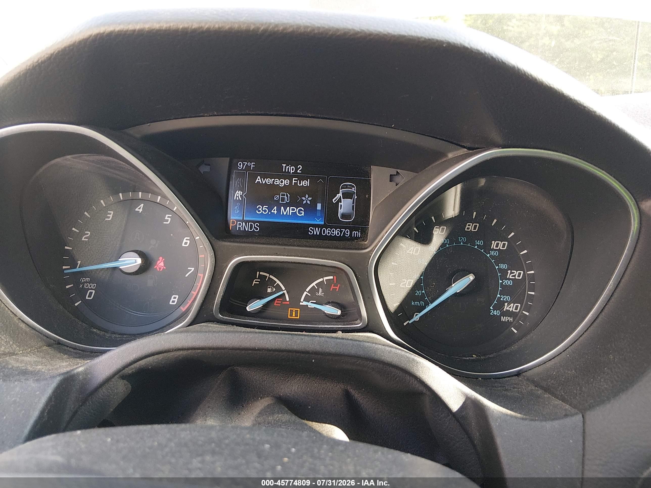 2014 Ford Focus Titanium Black vin: 1FADP3N29EL167641