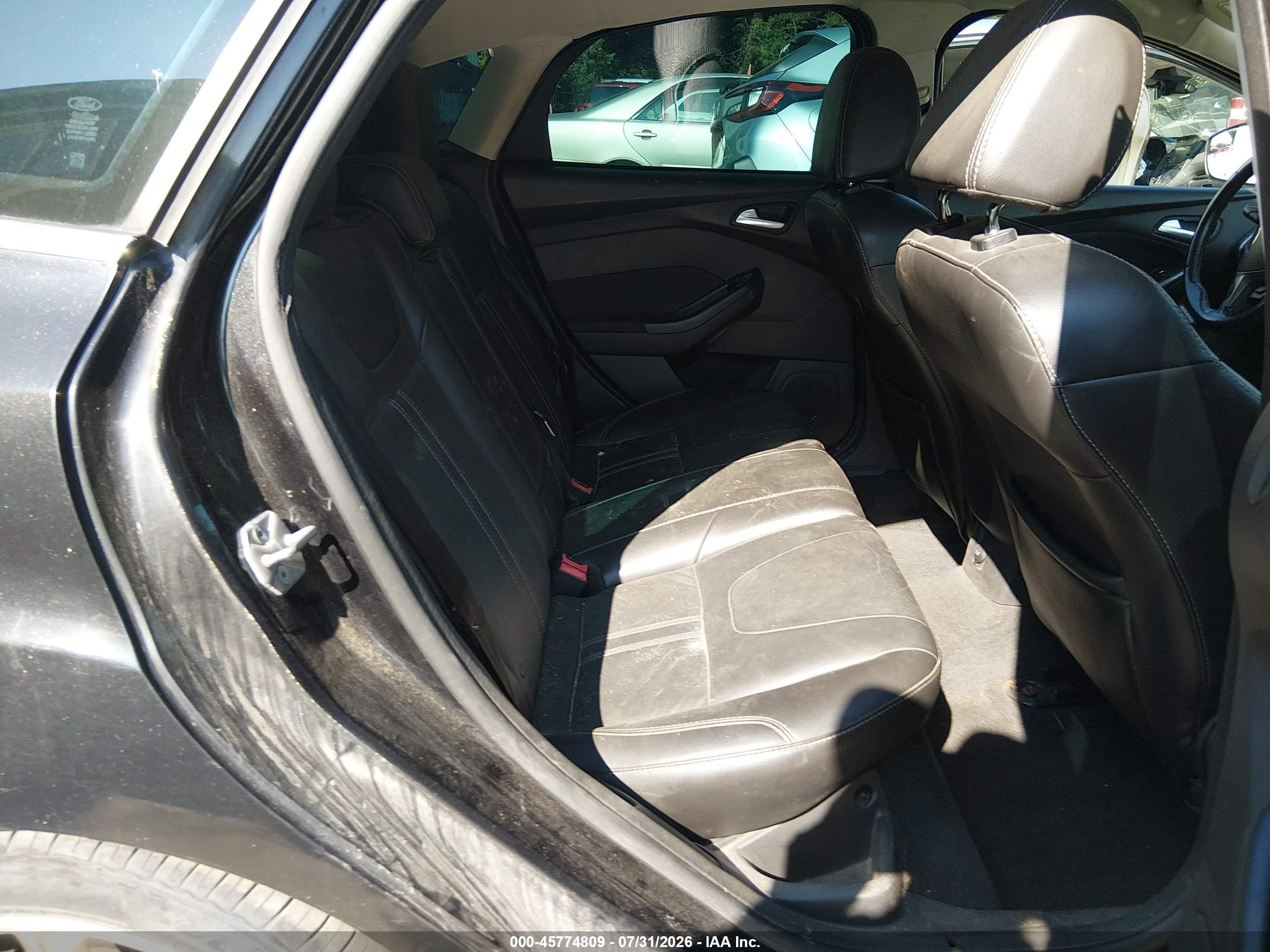 2014 Ford Focus Titanium Black vin: 1FADP3N29EL167641