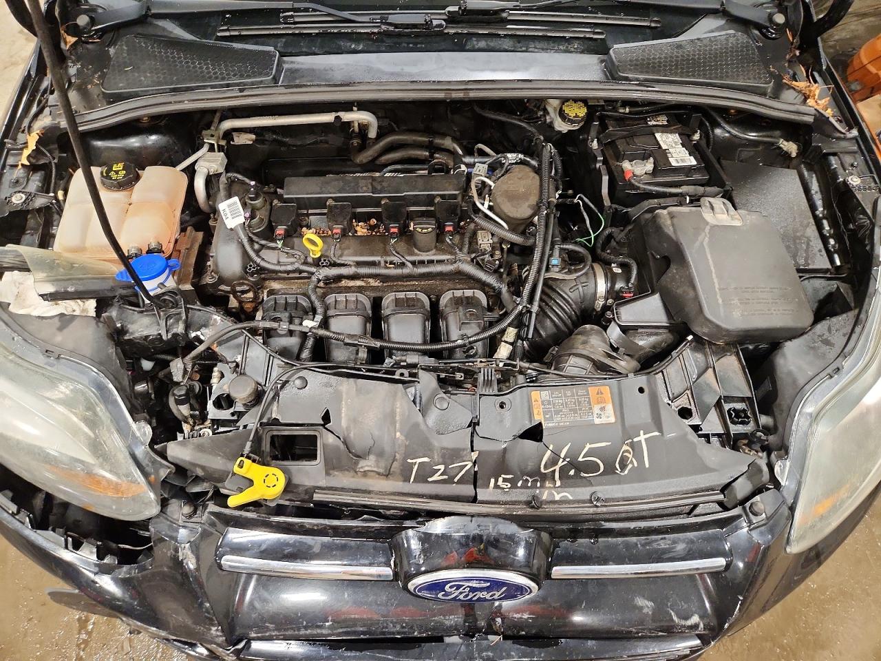 2014 Ford Focus Titanium Black vin: 1FADP3N29EL461279
