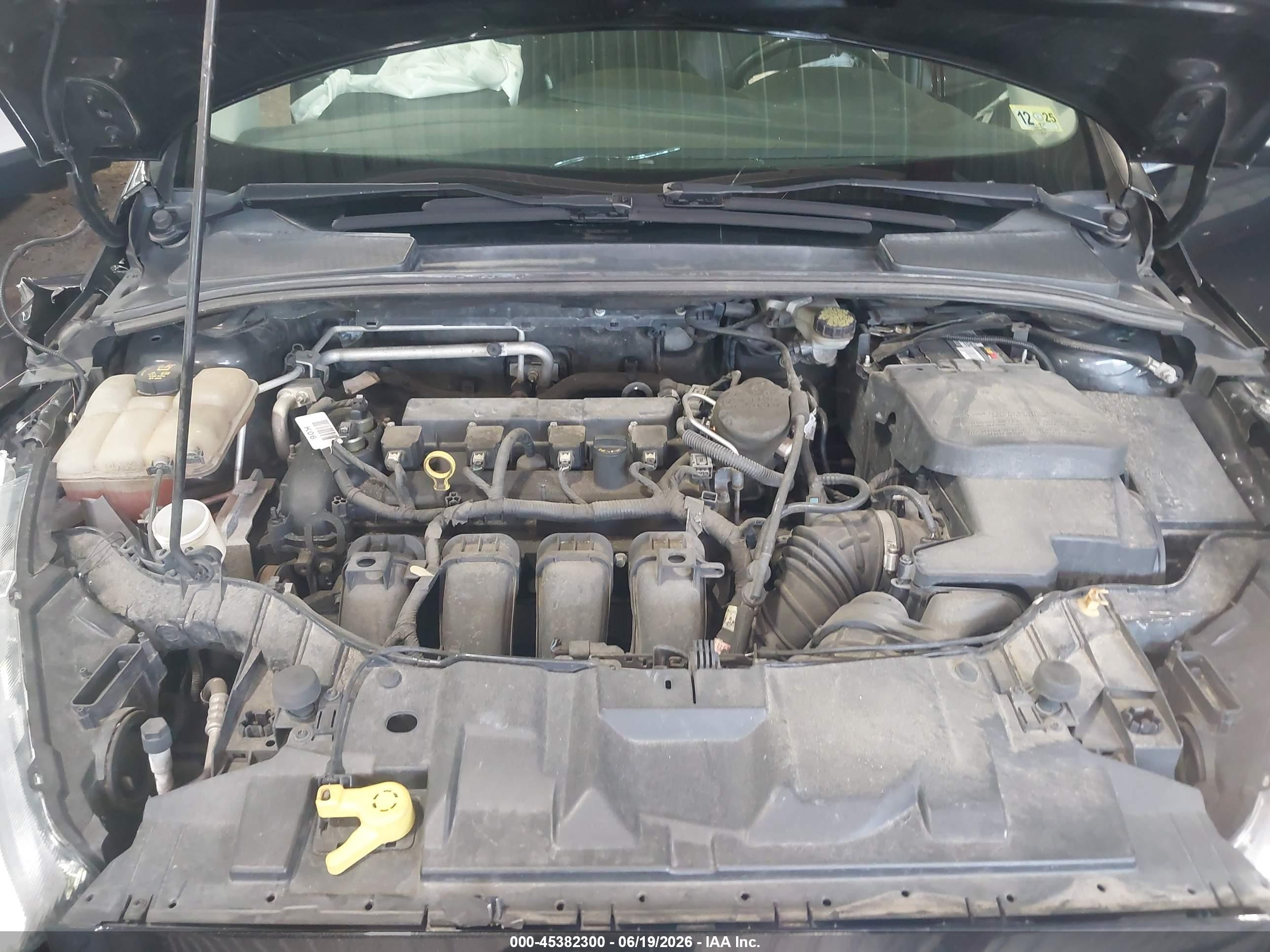 2015 Ford Focus Titanium Черный vin: 1FADP3N29FL304904