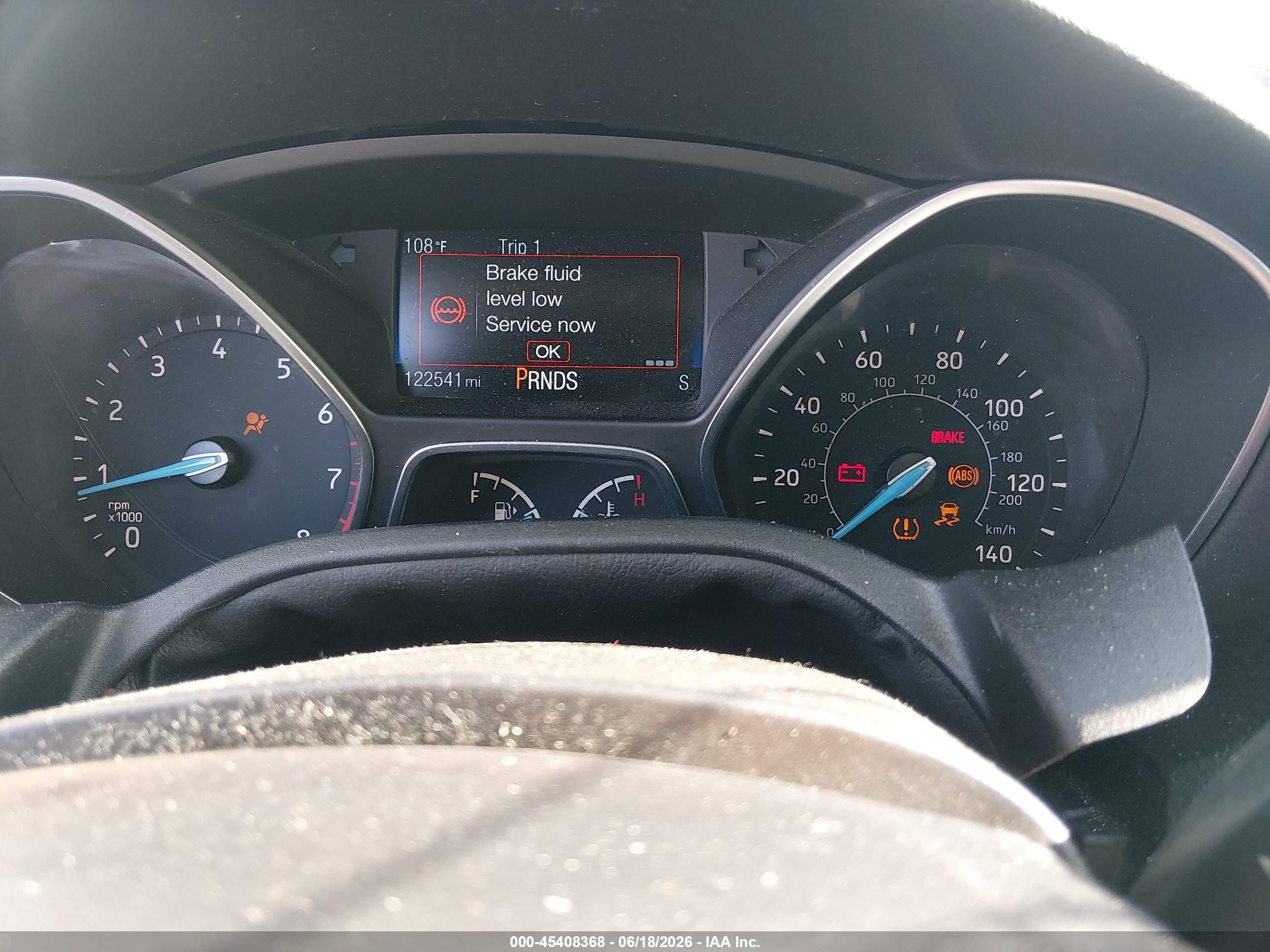 2015 Ford Focus Titanium Blue vin: 1FADP3N29FL341452